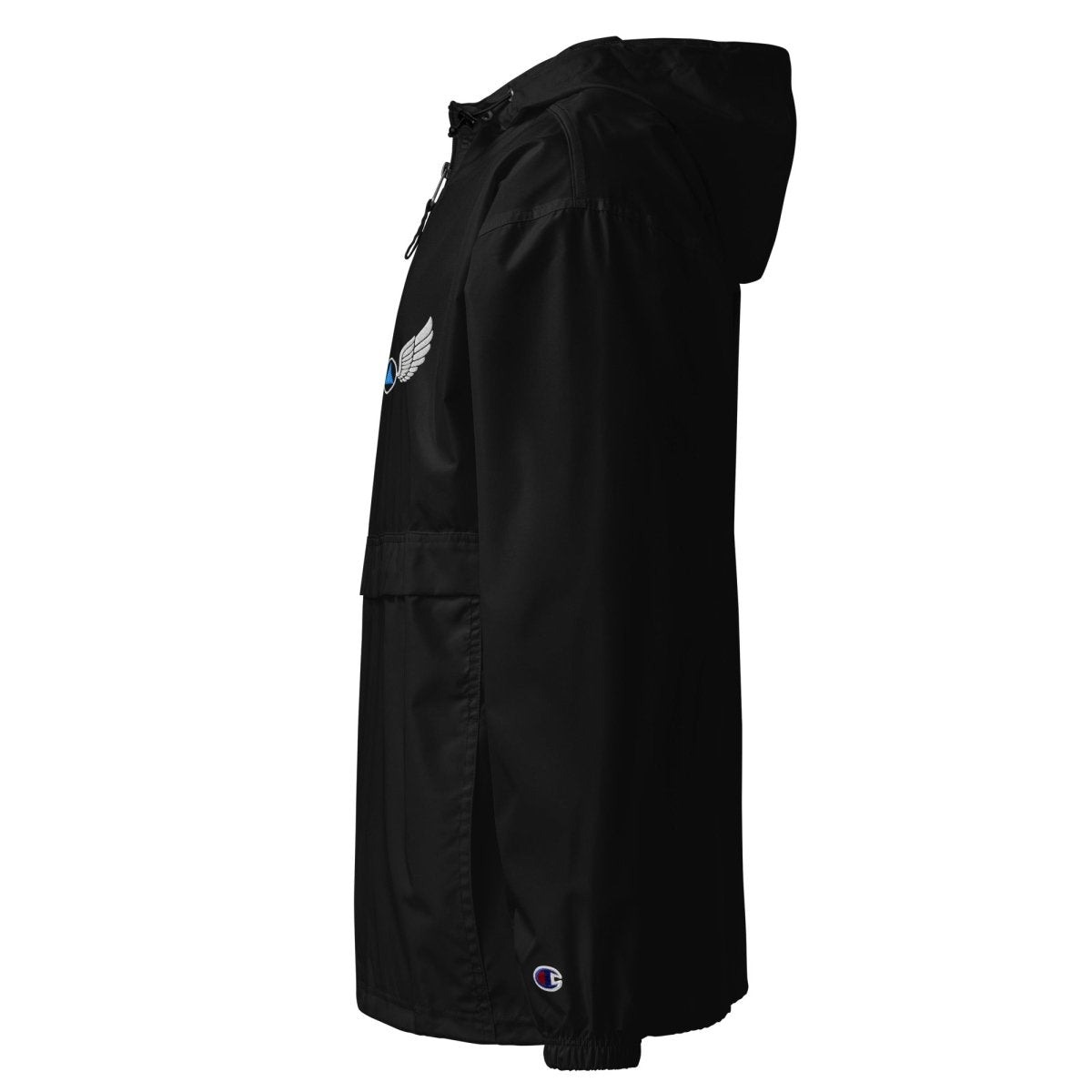Wings of Recovery Embroidered Champion Packable Lightweight Jacket for Men & Women - Perfect for Outdoor Activities, Travel, and Everyday Wear