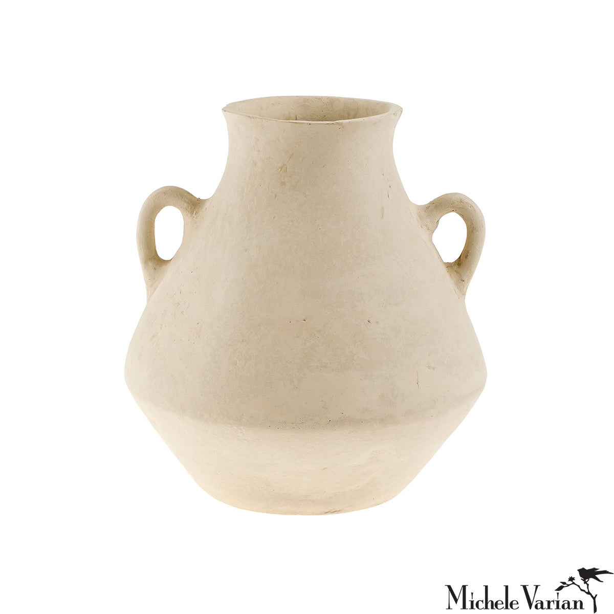 Handmade Amphora Paper Mache Vase - Greek Inspired Decorative Vase for Home Decor, Wedding Centerpieces & Boho Chic Interiors