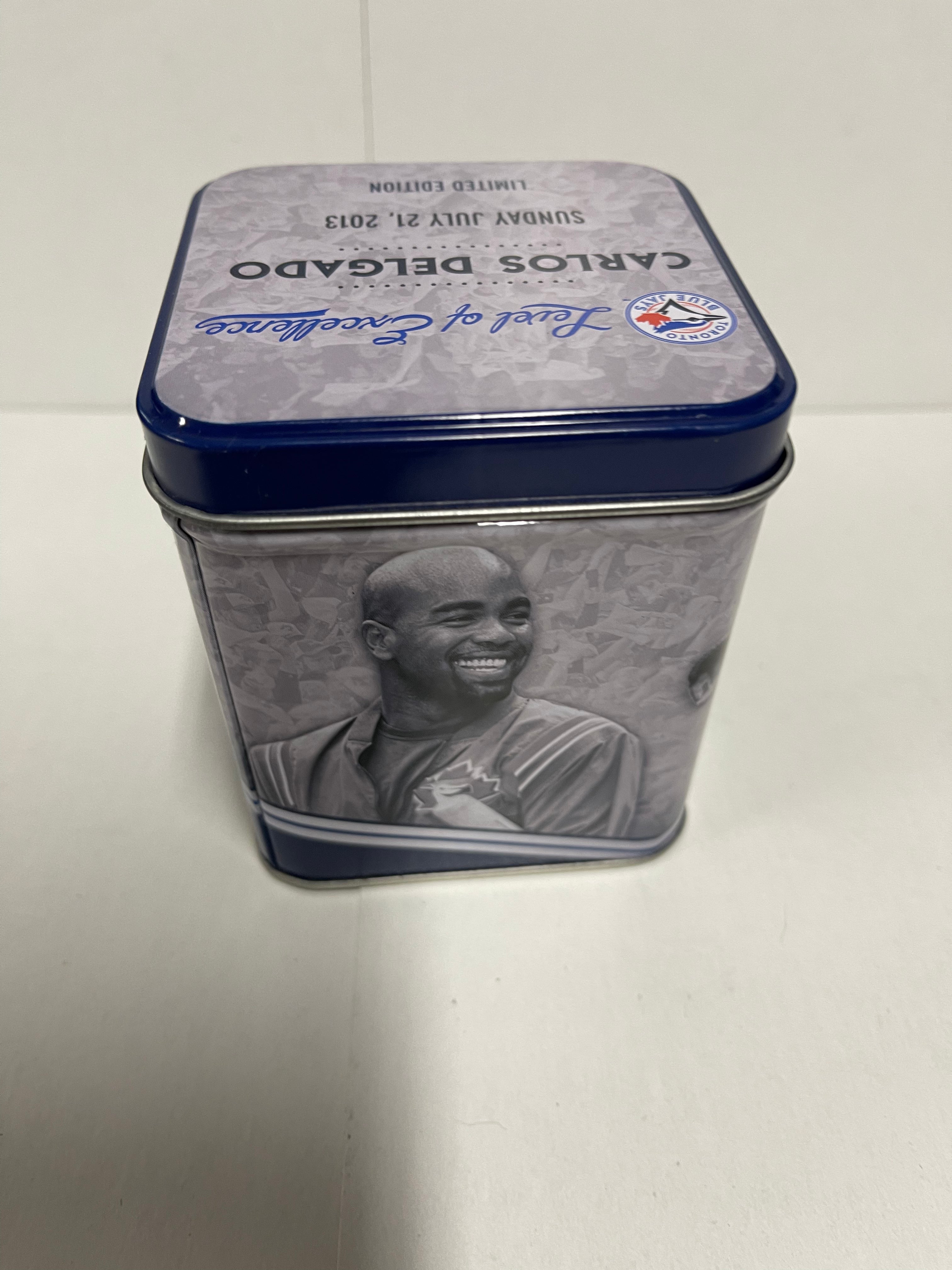Carlos Delgado Limited Edition 2013 Toronto Blue Jays Baseball - Perfect for Collectors, Fans, and Sports Memorabilia Displays