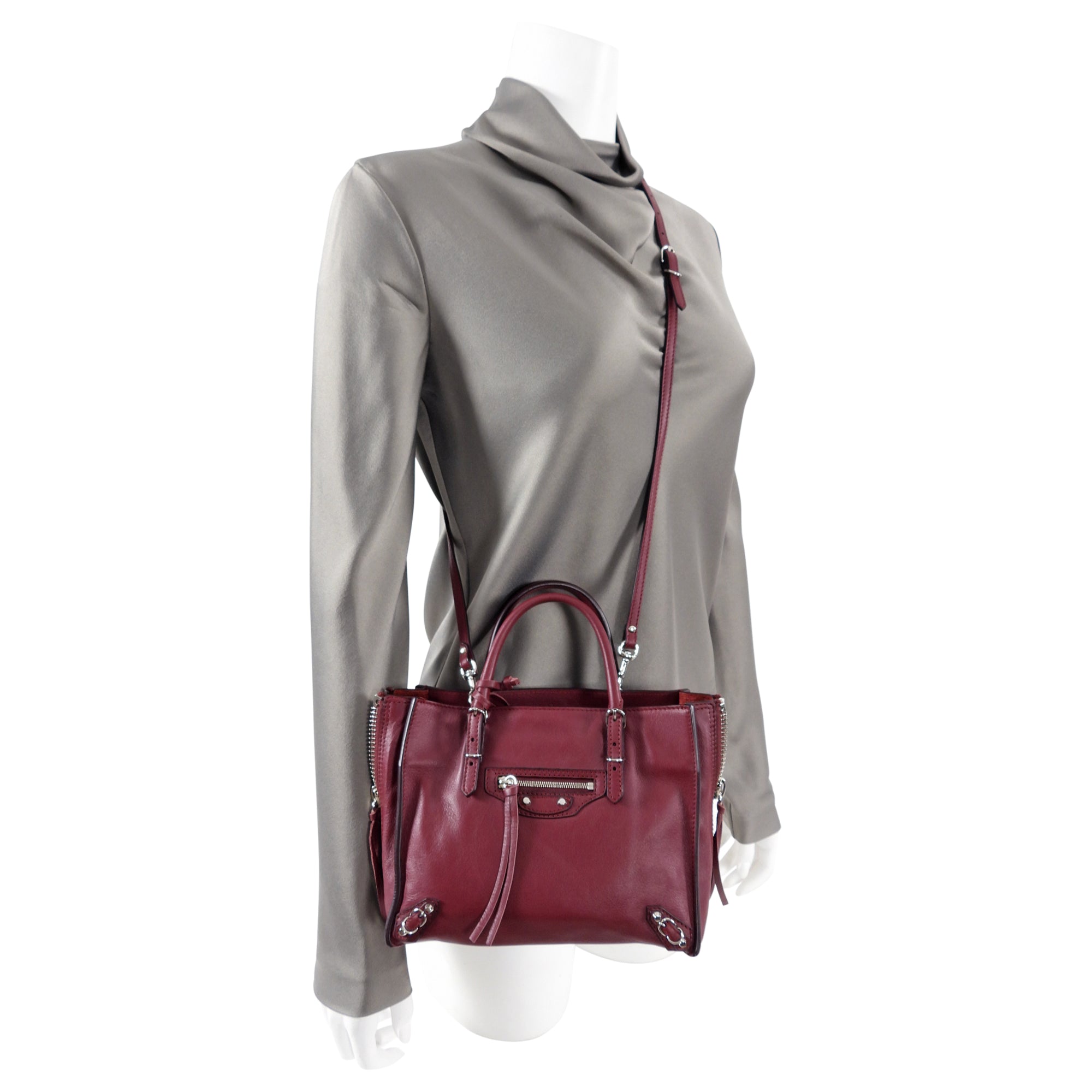Balenciaga Small Classic Papier A4 Tote Bag for Women - Luxury Designer Handbag for Work, Travel & Everyday Use