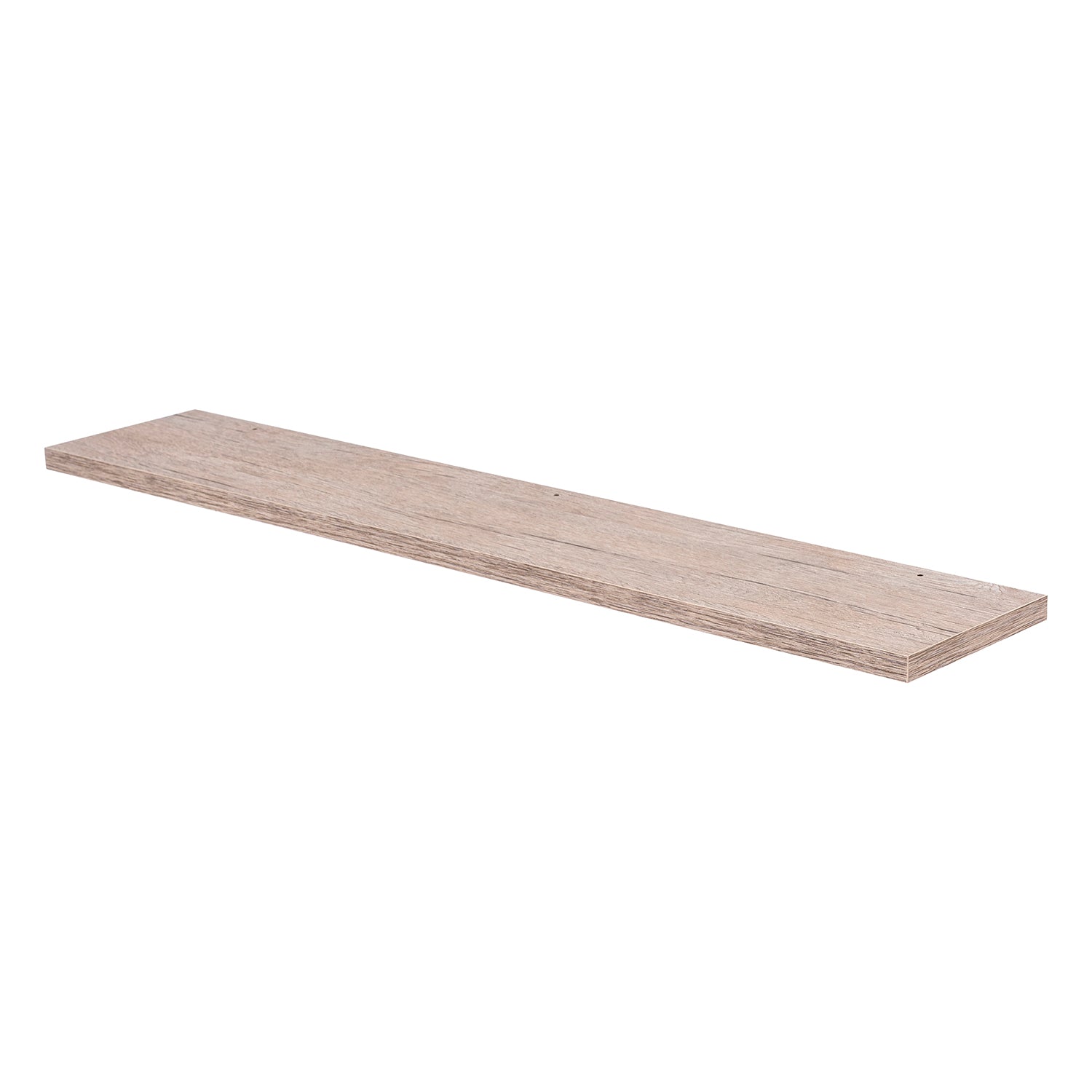 DAX OHANA Collection Wooden Wall Mirror Shelf - Rustic Bathroom & Bedroom Decor for Home Organization