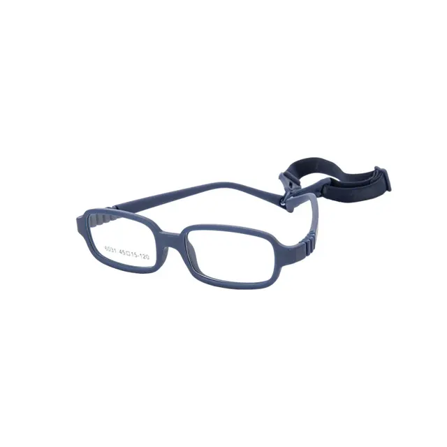 Unbreakable Flexible Kids Glasses with Adjustable Strap for Ages 3-5 Years - 6031 - Perfect for Playtime, Sports & Active Toddlers