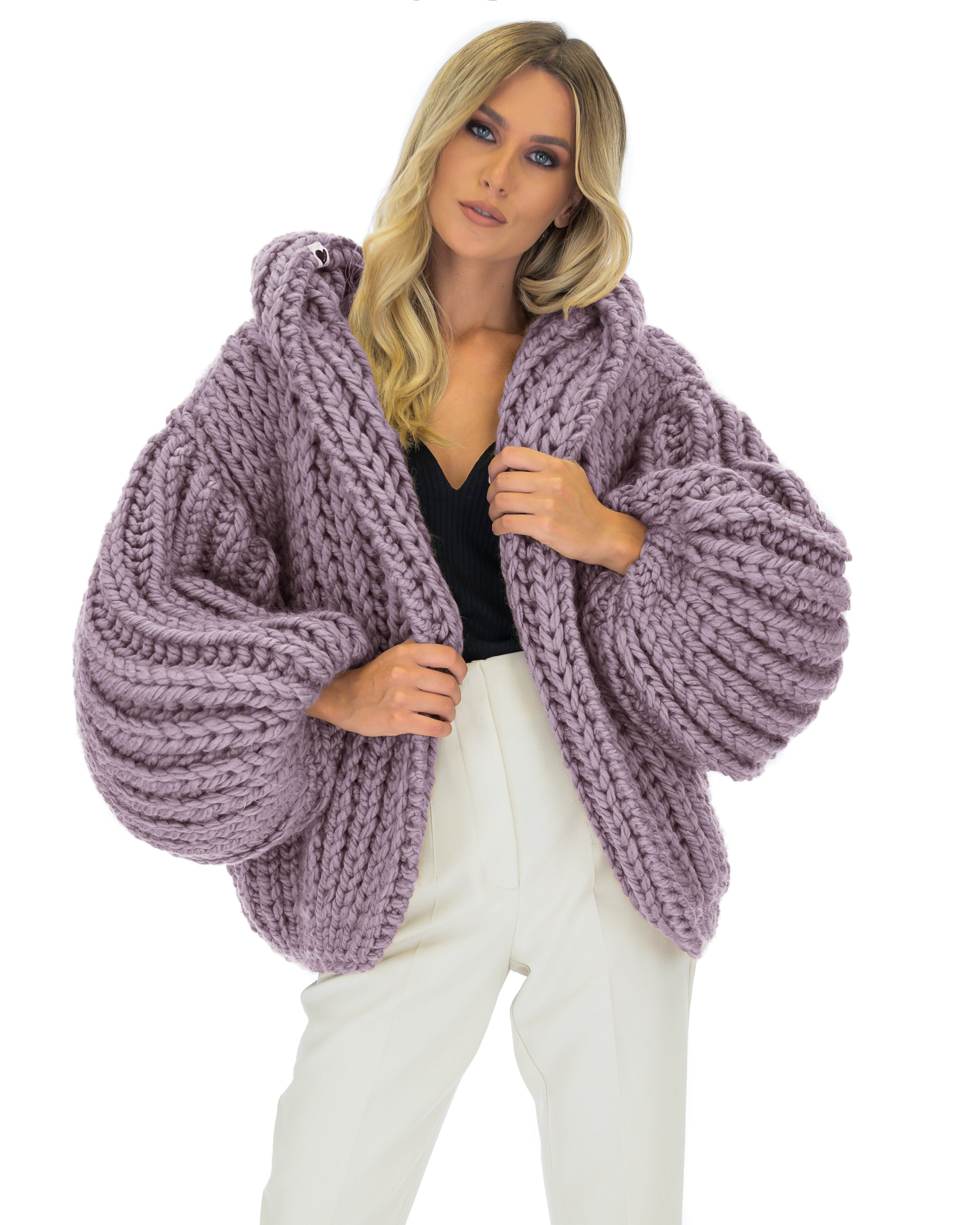 Stylish Hooded Chunky Cardigan for Women - Cozy Oversized Knit Sweater | Perfect for Fall, Winter & Casual Outfits