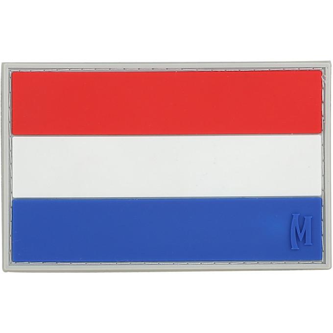 Netherlands Flag Morale Patch - Hook and Loop Fastener for Military, Tactical Gear & Backpacks - Perfect for Outdoor Adventures, Airsoft, and Travel Accessories