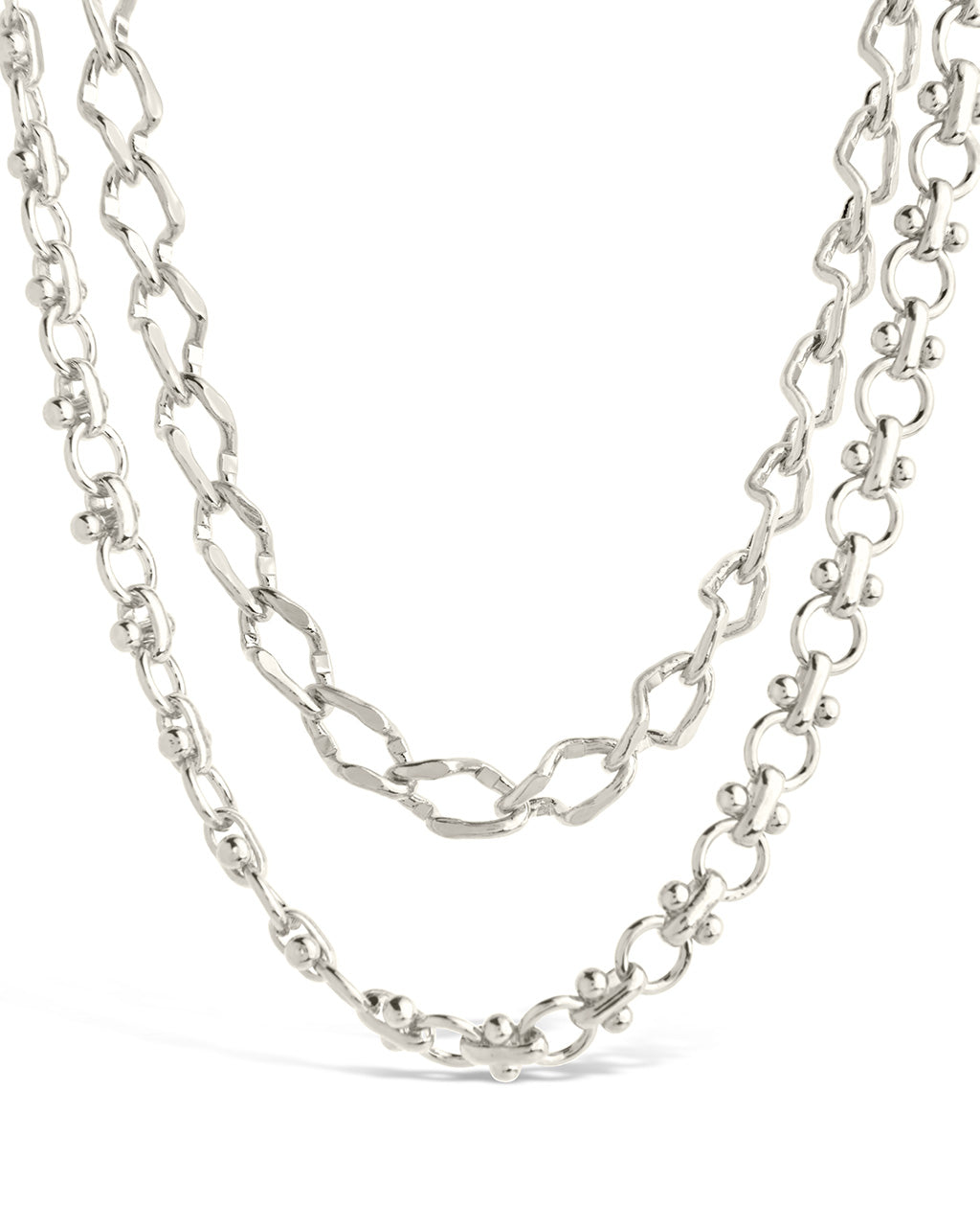 Selena Layered Chain Necklace for Women - Elegant Gold Plated Layered Necklace Jewelry - Perfect for Casual Wear, Date Night & Gifts
