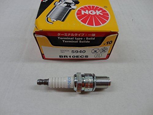 NGK BR10ECS Spark Plugs (Box of 10) - Premium Iridium Performance Spark Plugs for Cars, Trucks & SUVs - Perfect for High Mileage & Performance Upgrades