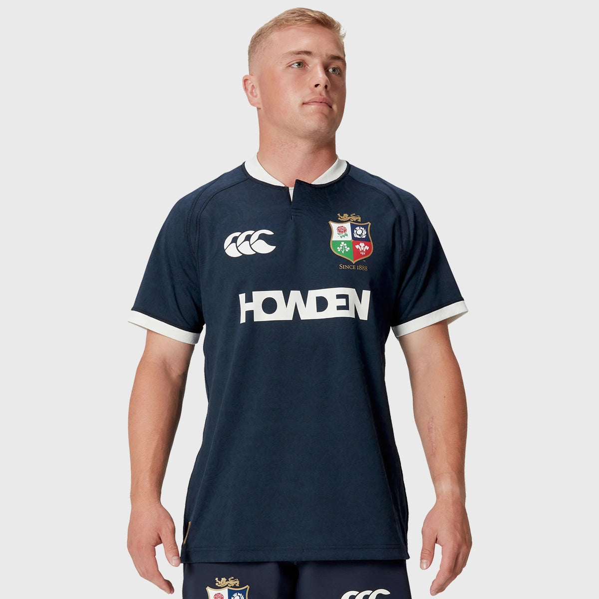 Canterbury British & Irish Lions 2025 Training Rugby Shirt - Navy Blue - Performance Jersey for Rugby Training & Match - Perfect for Fans & Players