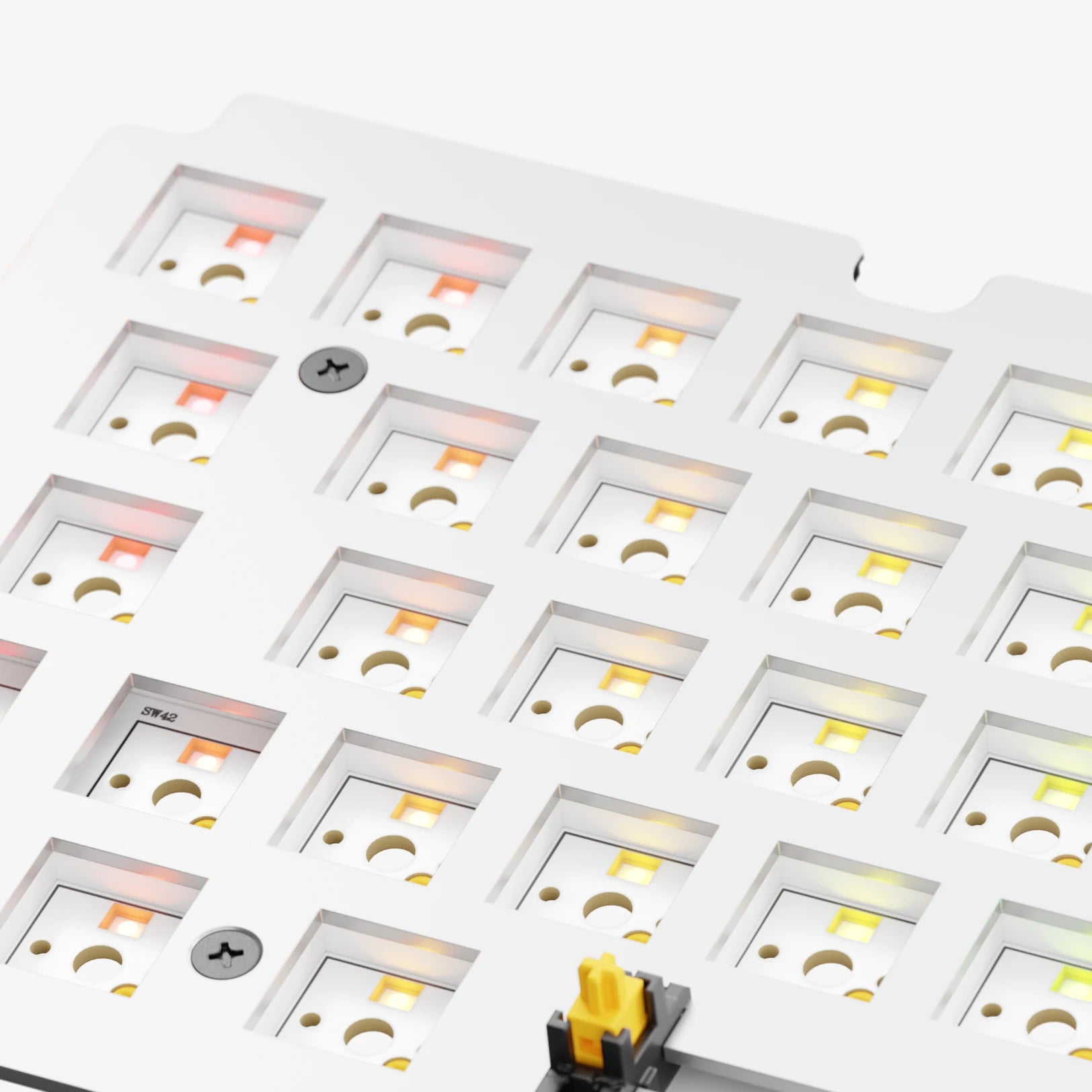GMMK 3 Mechanical Keyboard Switch Plates - Compatible with GMMK 3 60% 65% 75% Layouts - Aluminum Steel PC Material - Perfect for Gaming Typing & Custom Keyboard Builds