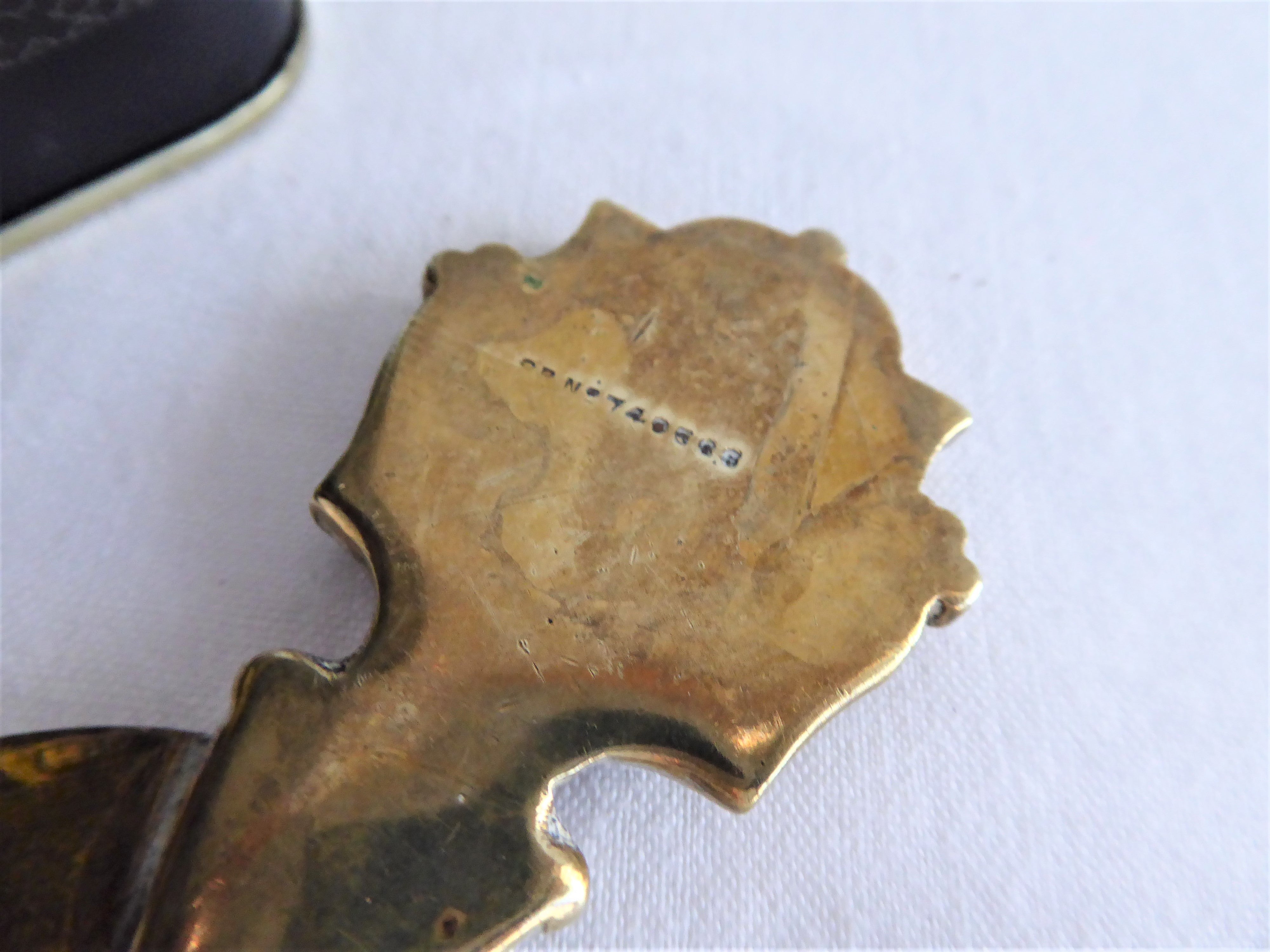Vintage 1930s Buckfast Abbey England Tea Caddy Spoon - Enamel Finial Tea Scoop for Loose Leaf Tea - Perfect for Tea Ceremonies, Collectibles & English Tea Traditions