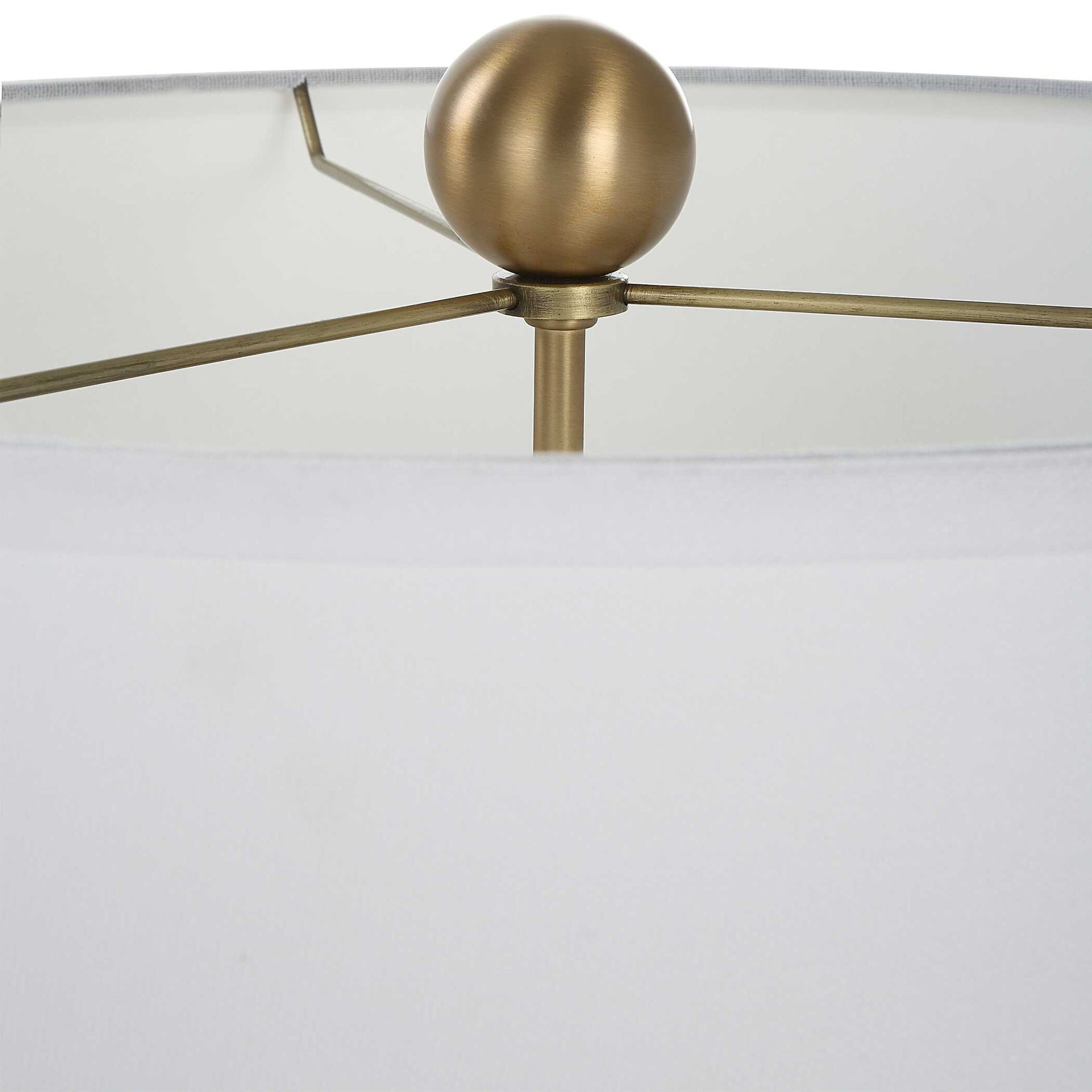 Cardoni Elegant Bronze Glass Table Lamp - Modern Home Office Bedroom Lighting Decor for Living Room, Study & Nightstand