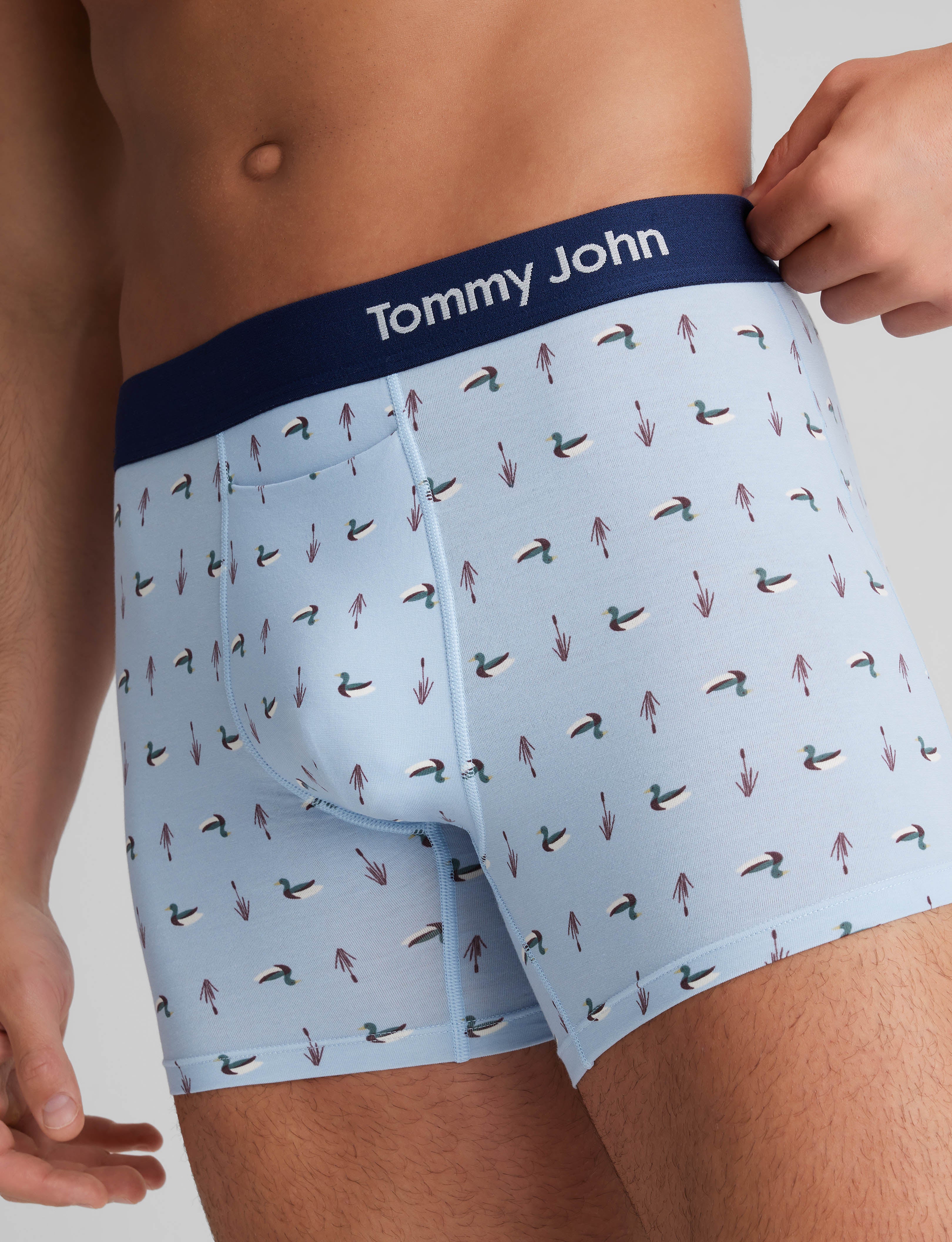 Cool Cotton Trunk 4 Pack - Soft Breathable Men's Underwear for Everyday Comfort - Perfect for Workout, Travel & Lounge Wear