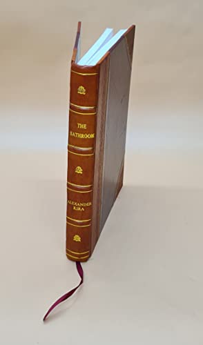 Alexander Kira's The Bathroom (1976) - Premium Leather Bound Edition | Vintage Home Decor & Collector's Item for Book Lovers