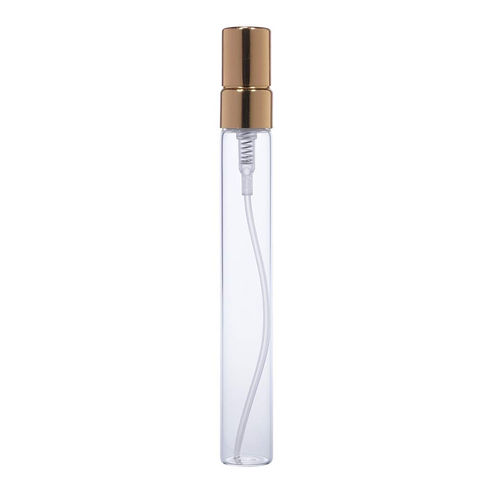 20ml Empty Glass Bottle with Spray Pump & Cap - Refillable for DIY Perfume, Essential Oils, Blends, Rose Water (Color May Vary) - Perfect for Travel, Home Fragrance & Skincare Storage