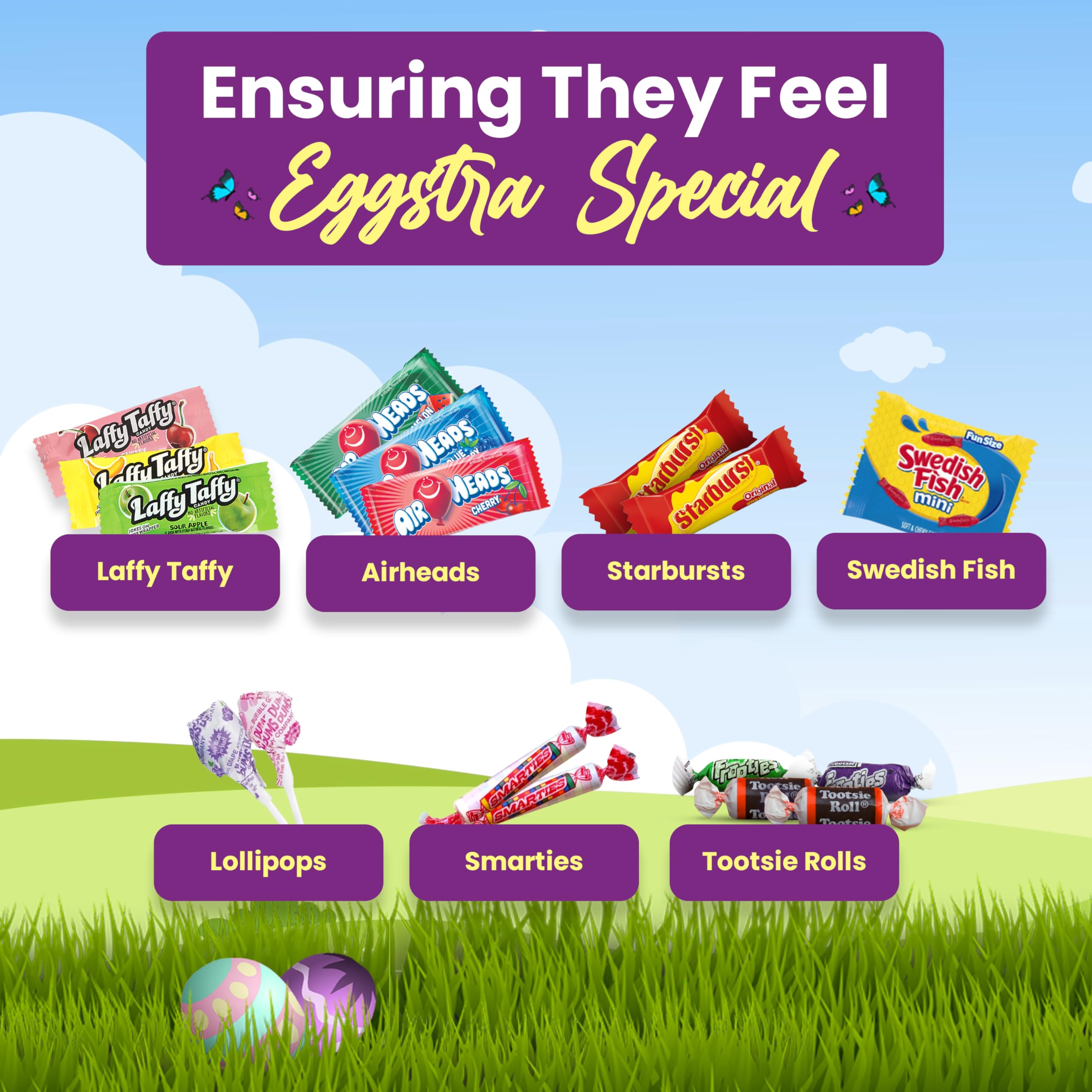 Prefilled Easter Baskets for Kids, Teens & Adults - Ready-to-Gift Easter Baskets for Boys & Girls | Perfect for Easter Celebrations, Party Favors & Holiday Gifts
