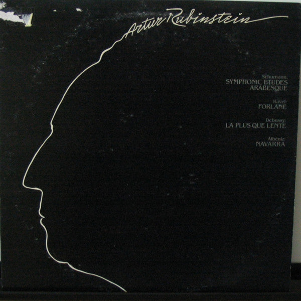 Arthur Rubinstein - Robert Schumann, Maurice Ravel, Claude Debussy, Isaac Albéniz: Symphonic Etudes, Arabesque, Forlane, La Plus Que Lente, Navarra (Vinyl LP, Near Mint) | Classical Piano Music for Relaxation & Study