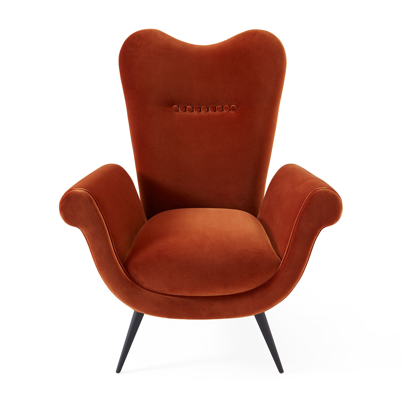 Juliet Arm Chair - Modern Upholstered Accent Chair for Living Room, Bedroom & Office - Comfortable Lounge Chair with Sturdy Wooden Legs - Perfect for Relaxing, Reading & Decorating