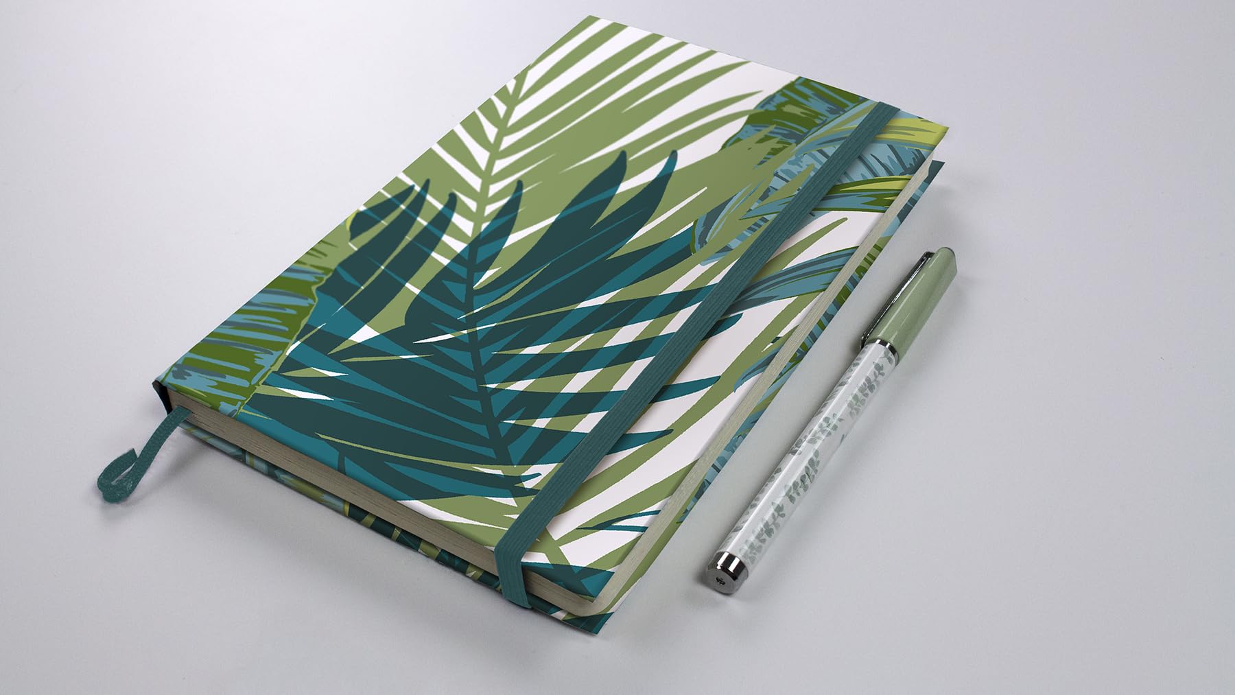 Bangalow Tropical Palm Peel and Stick Wallpaper - Self-Adhesive Removable Wallpaper for Home Decor, Bedroom, Living Room, Nursery - Easy to Install Tropical Leaf Design
