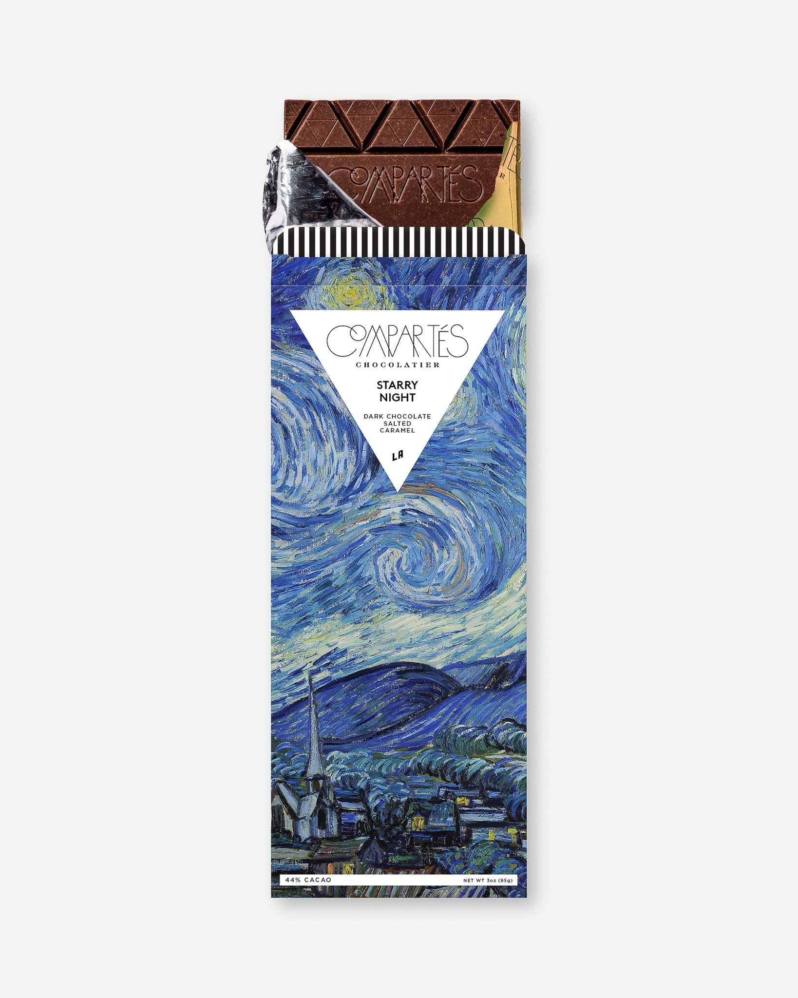 Van Gogh Starry Night Chocolate Bar - Premium Dark Chocolate with Artistic Design - Perfect for Gifts, Art Lovers & Chocolate Connoisseurs