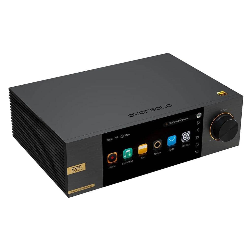 Eversolo DMP A6 Master Edition Hi-Res Audio Streamer & DAC with Dual ES9038Q2M Chips - Perfect for Home Theater & Audiophile Music Listening