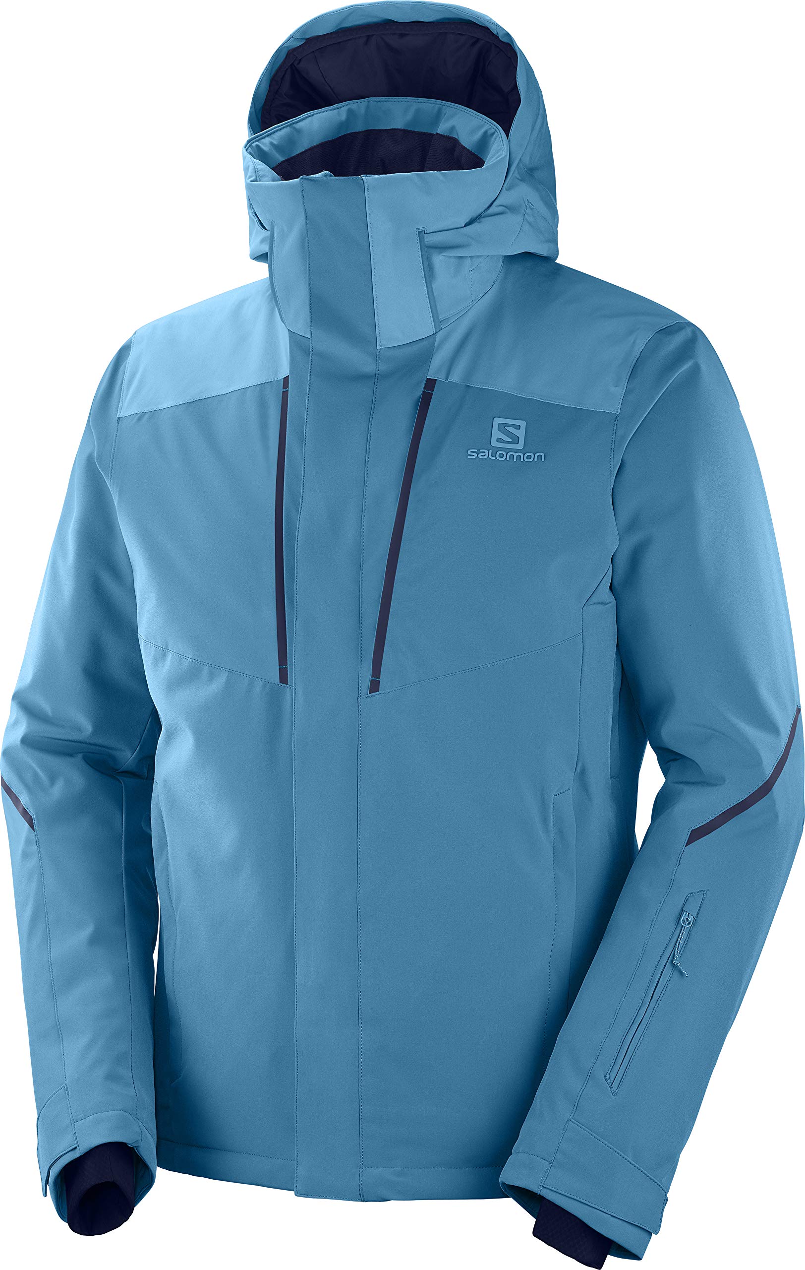 Salomon Men's Stormseason Waterproof Winter Jacket - Windproof & Insulated Ski Coat for Hiking, Snowboarding & Outdoor Adventures