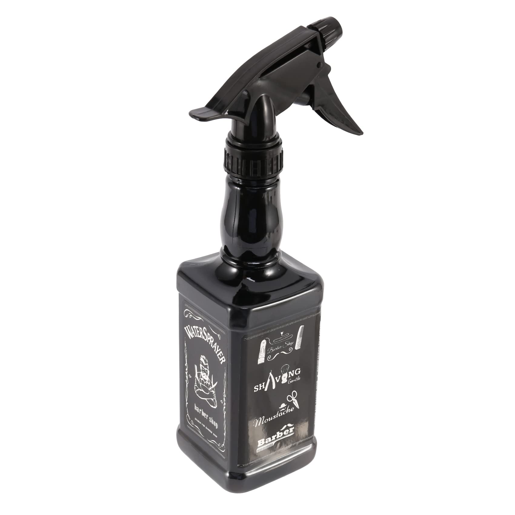 HUFFA 650Ml Professional Hairdressing Spray Bottle for Barber & Hair Cutting - Black | Perfect for Salon Styling, Hair Dressing & DIY Haircuts at Home