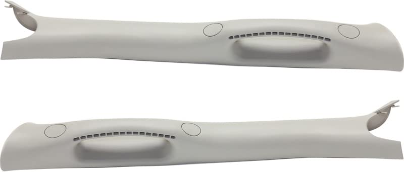 Garage-Pro Front Grab Handle Set of 2 - Compatible with 2002-2008 Dodge Ram 1500, 2003-2009 Dodge Ram 2500 & 3500 - Gray Interior Assist Handles for Driver & Passenger Side - Easy Entry/Exit for Trucks & SUVs