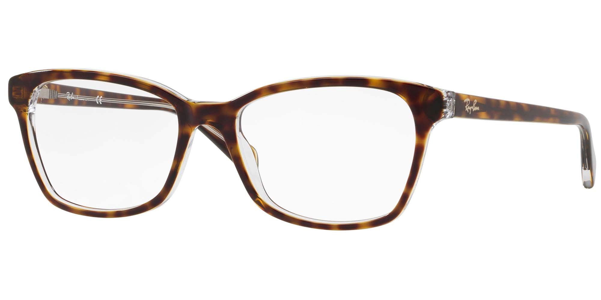 Ray-Ban Rx5362 Square Prescription Eyeglasses Frames for Men & Women - Classic Retro Style, Lightweight & Durable - Perfect for Work, Reading & Everyday Wear