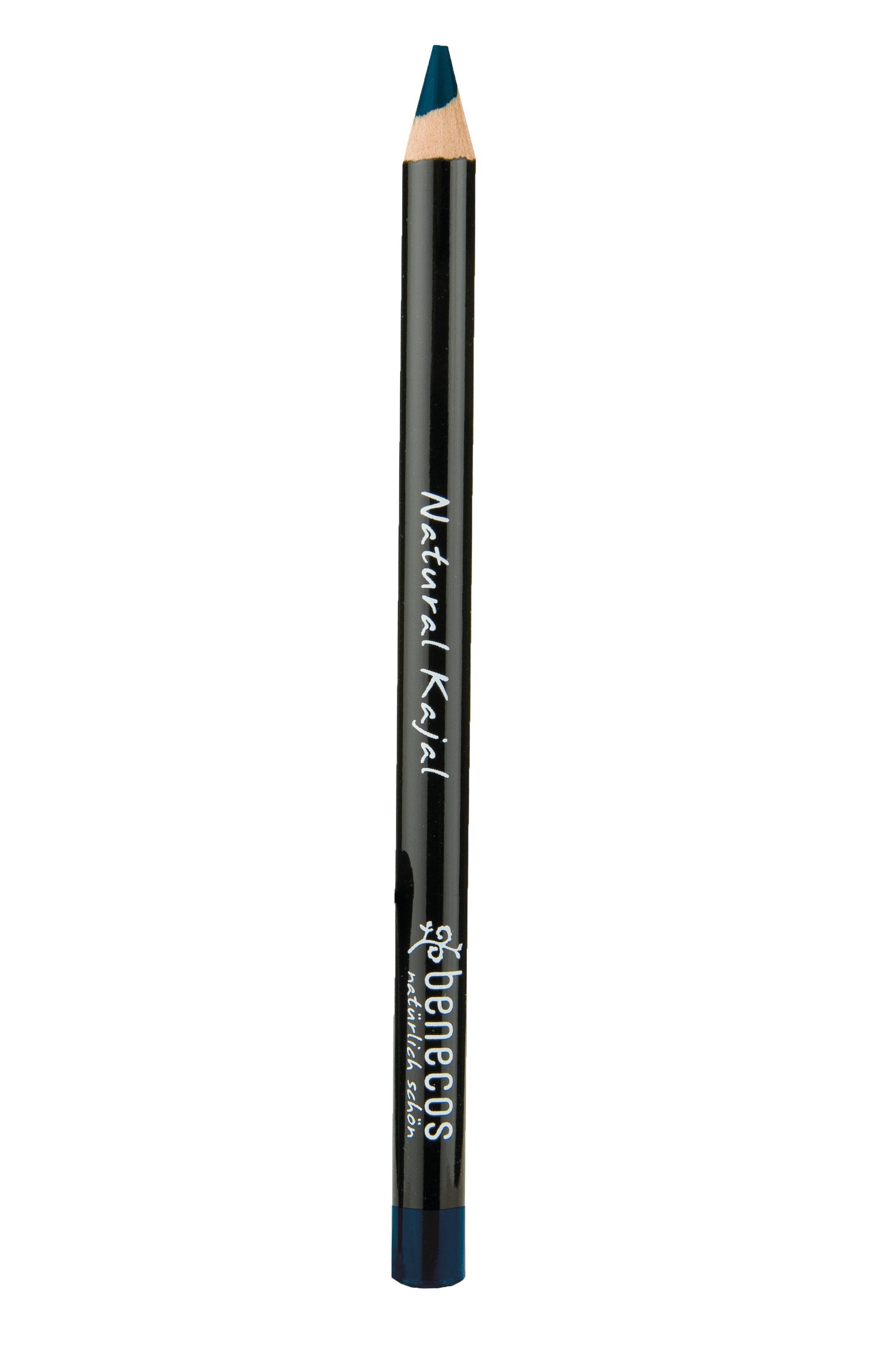 Benecos Natural Kajal Eyeliner - Vegan & Cruelty-Free Eye Pencil in Night Blue | Smudge-Proof & Long-Lasting | Perfect for Everyday Makeup & Dramatic Eye Looks