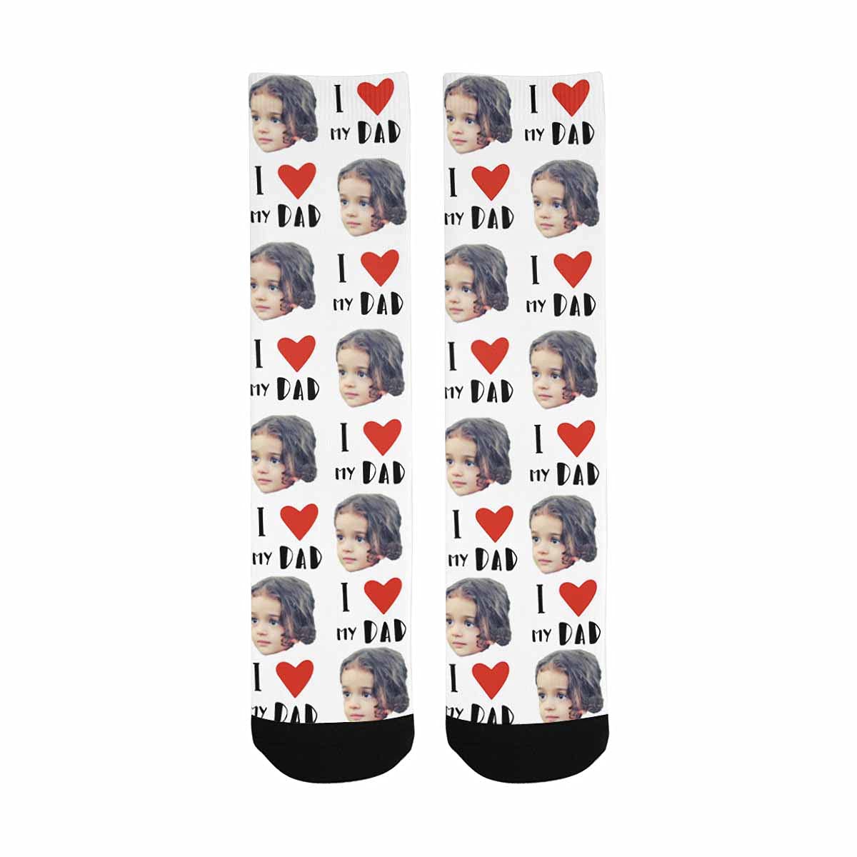 Personalized Photo Socks - Custom Face Socks for Men & Women - Unique Father's Day Gift - Funny Printed Socks for Couples, Family & Friends - Great for Birthdays, Anniversaries & Special Occasions