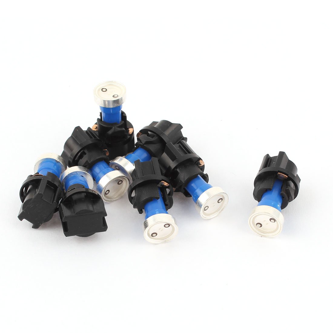 T5 COB LED Panel Instrument Lights - 8 Pack Blue Interior Car Lights for Dashboard, Gauges & Interior Lighting - Perfect for Cars, Trucks & Boats