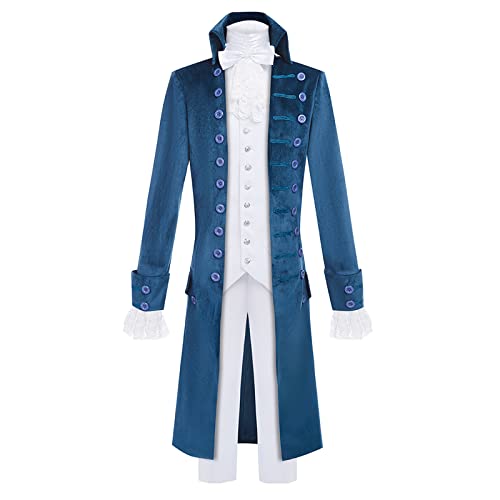 George Washington Thomas Jefferson James Madison Alexander Hamilton Historical Costume Set for Adults & Kids - Perfect for US History Cosplay, School Plays, and Patriotic Events