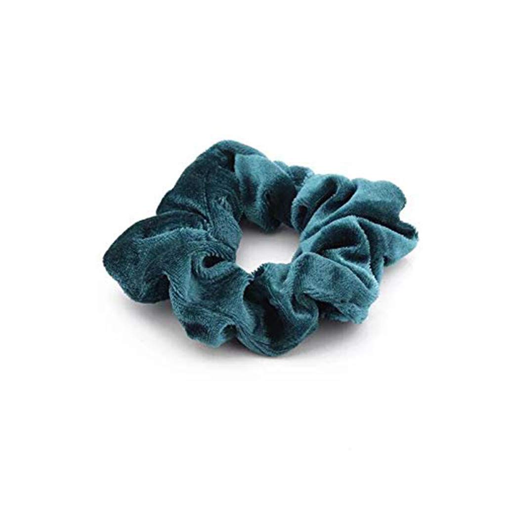 Shidara 24-Piece Velvet Hair Scrunchies Set - Soft Elastic Hair Ties for Women & Girls - Hair Bands & Ropes for Ponytails, Buns & Braids - Perfect for School, Work, Gym & Everyday Styling