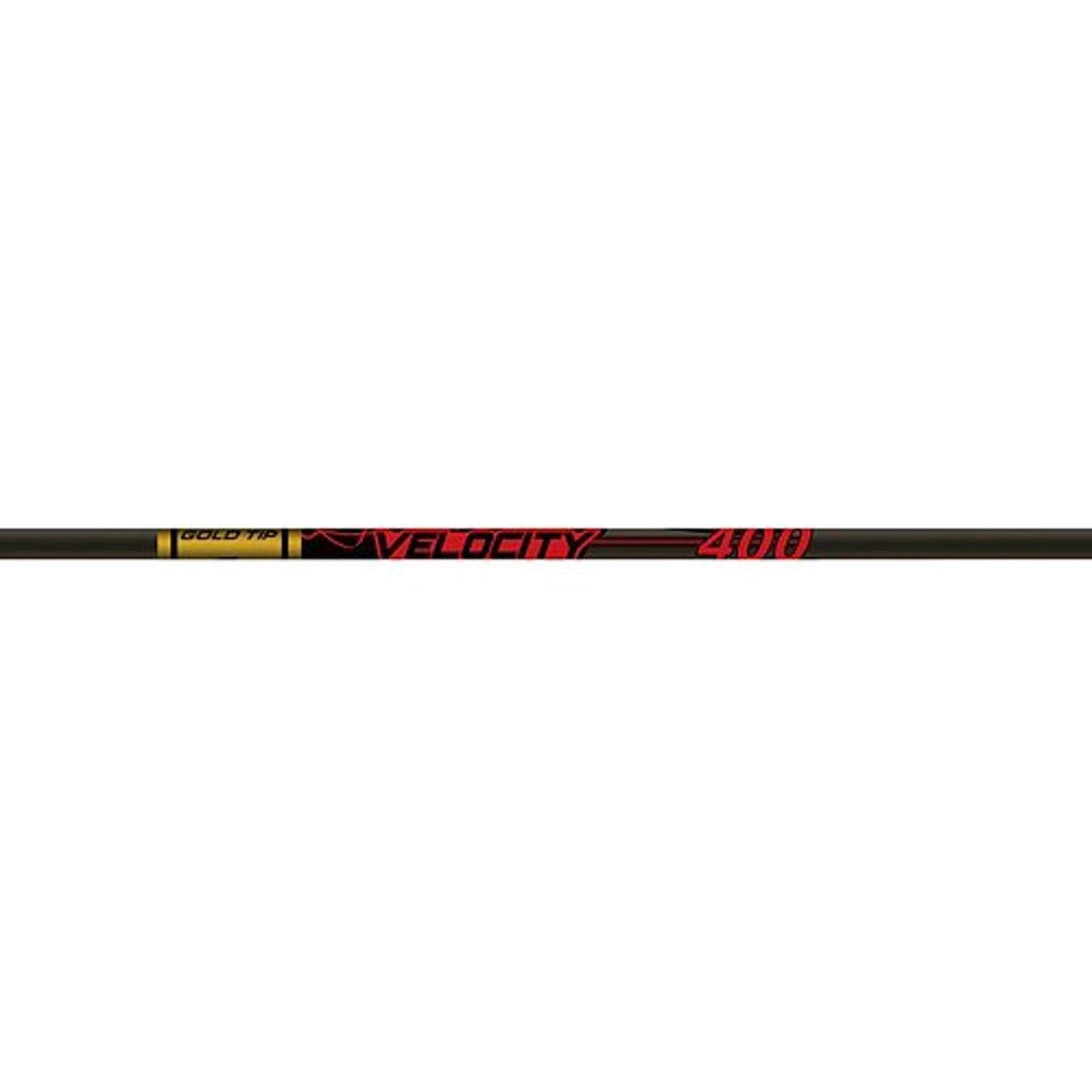 Gold Tip Velocity Arrows - 12 Pack | High-Performance Carbon Shafts for Hunting & Target Shooting | Perfect for Bowhunting, 3D Archery & Outdoor Sports