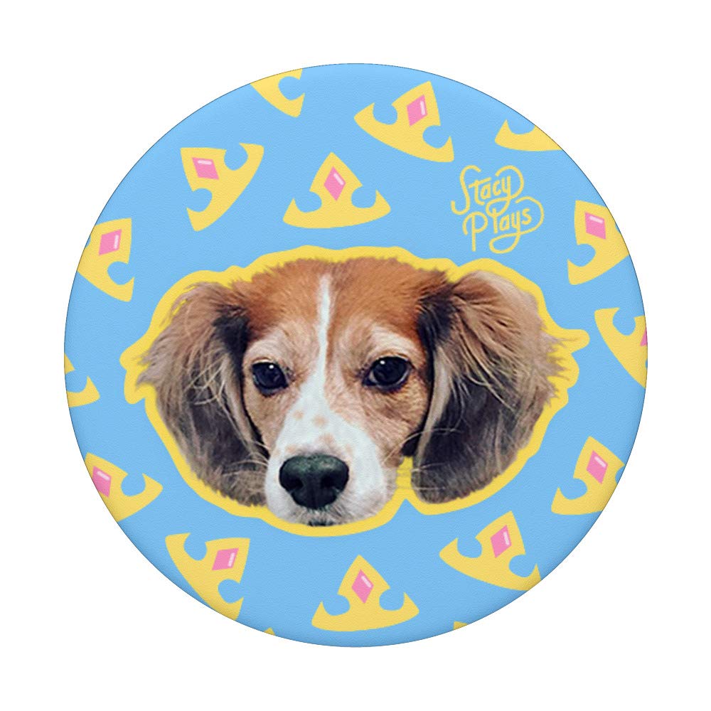 Molly PopSockets PopGrip: Swappable Phone Grip for iPhone, Samsung & Tablets - Perfect for Selfies, Video Calls & Secure Holding
