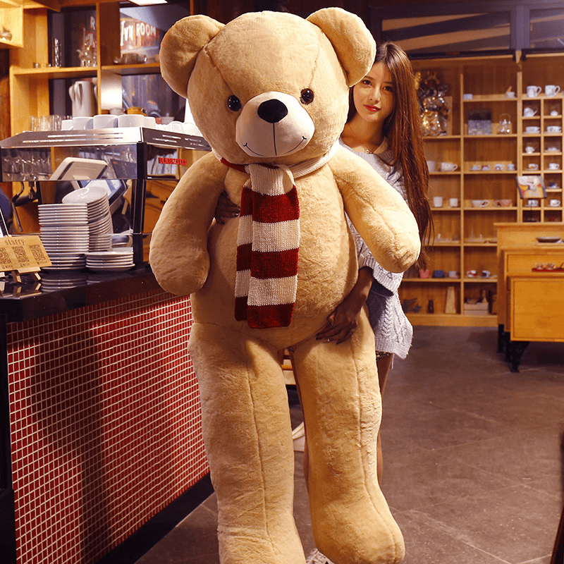 Gentleman Giant Teddy Bear Plush - Large Soft Stuffed Animal Toy for Kids & Adults | Perfect for Gifts, Nursery Decor, and Cuddling