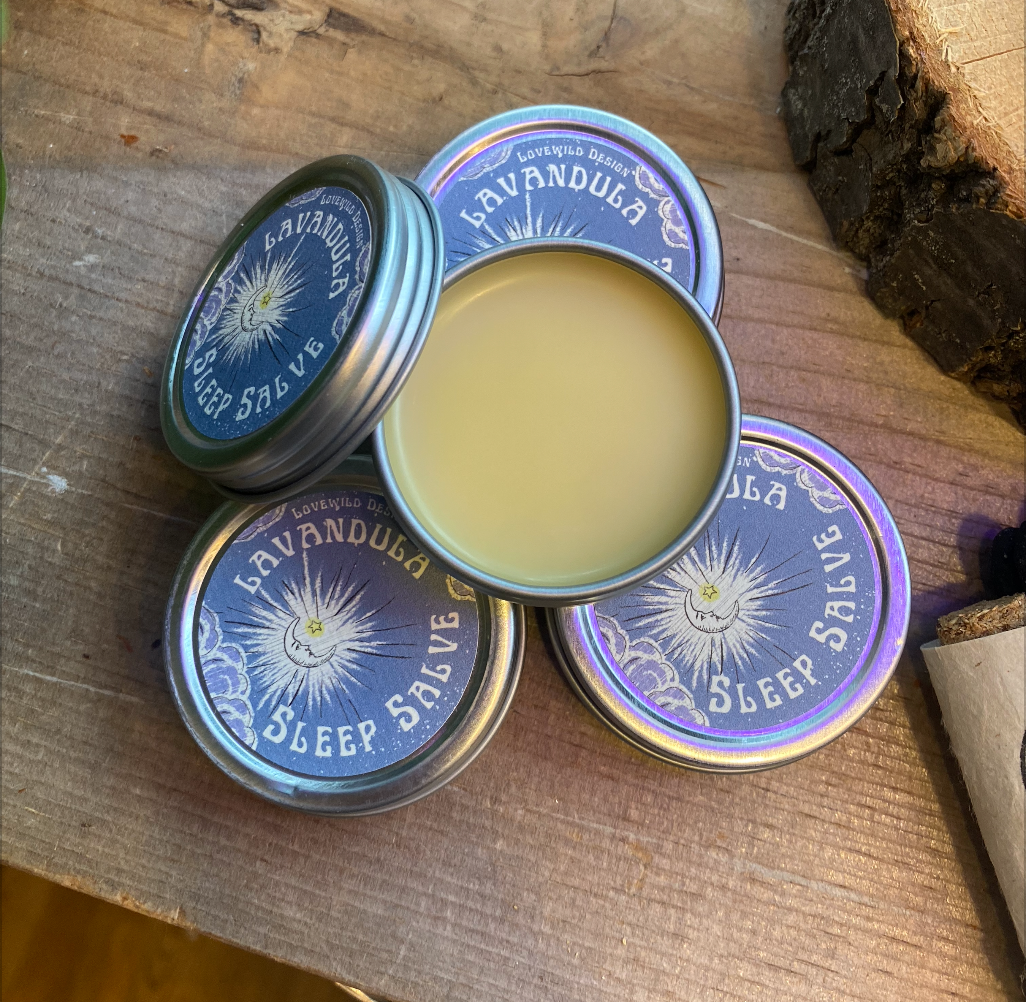Lavandula Sleep Salve - Natural Lavender Aromatherapy Balm for Relaxation & Better Sleep | Perfect for Nighttime Routine, Stress Relief & Insomnia Support