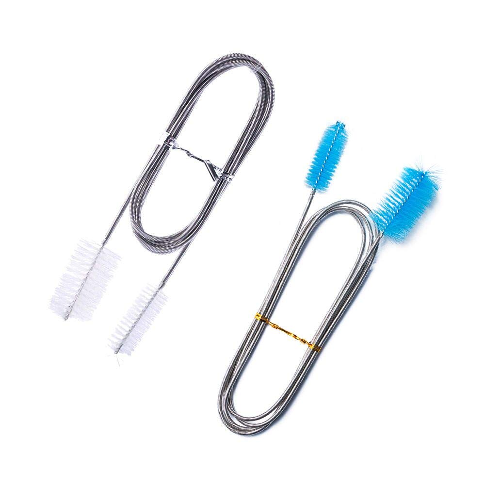 2 Pack Aquarium Tube Cleaning Brushes - Flexible Double Ended 61