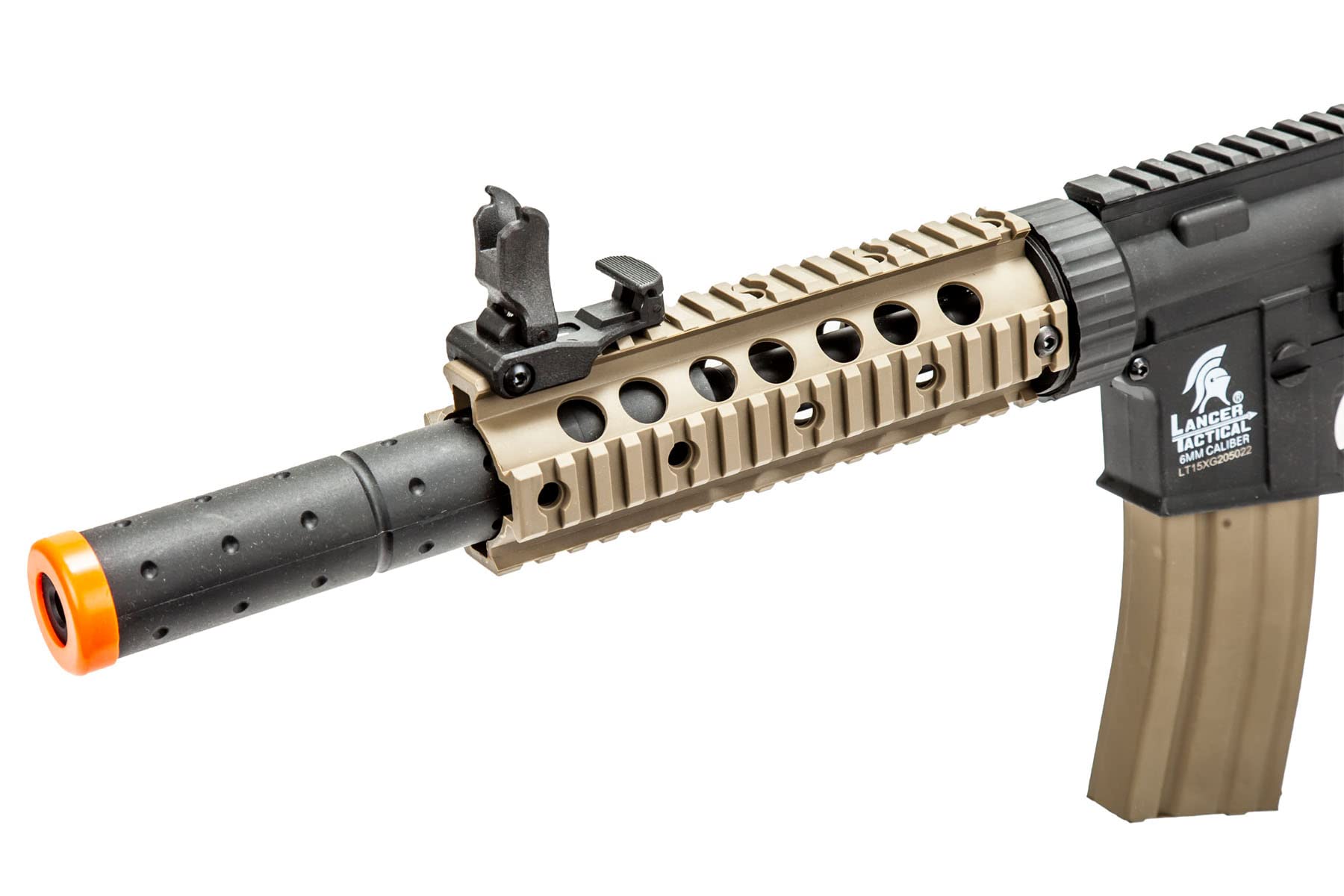 Lancer Tactical Gen 2 M4 Airsoft Rifle - Durable Polymer Body, Full/Semi-Auto AEG, Picatinny Rail | Includes 0.20g BBs, Charger & Battery | Perfect for Tactical Training, Outdoor Games & Airsoft Battles