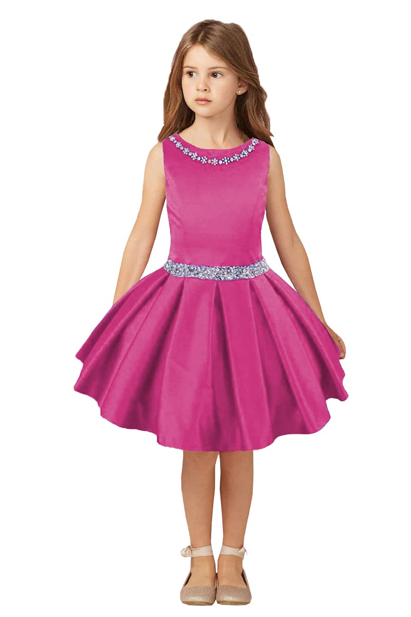 Girls' Pageant & Interview Dresses - Knee-Length Formal Suit for Kids | Perfect for Special Occasions, Parties & School Events