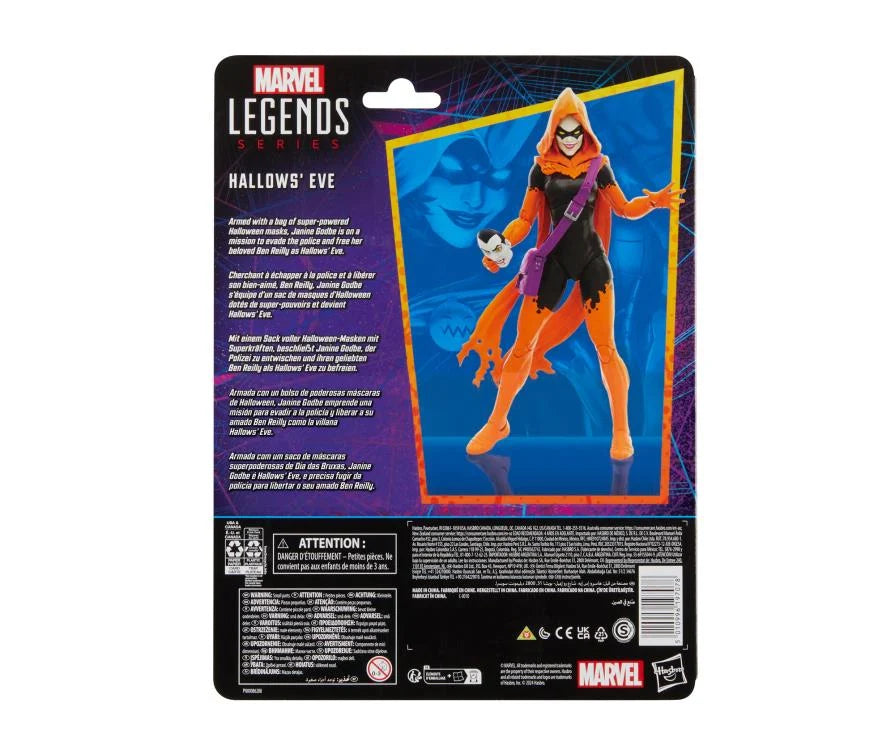 Marvel Legends Spider-Man Retro Card Action Figure - 6-Inch Collectible Toy with Accessories | Perfect for Display, Gifts, and Superhero Fans