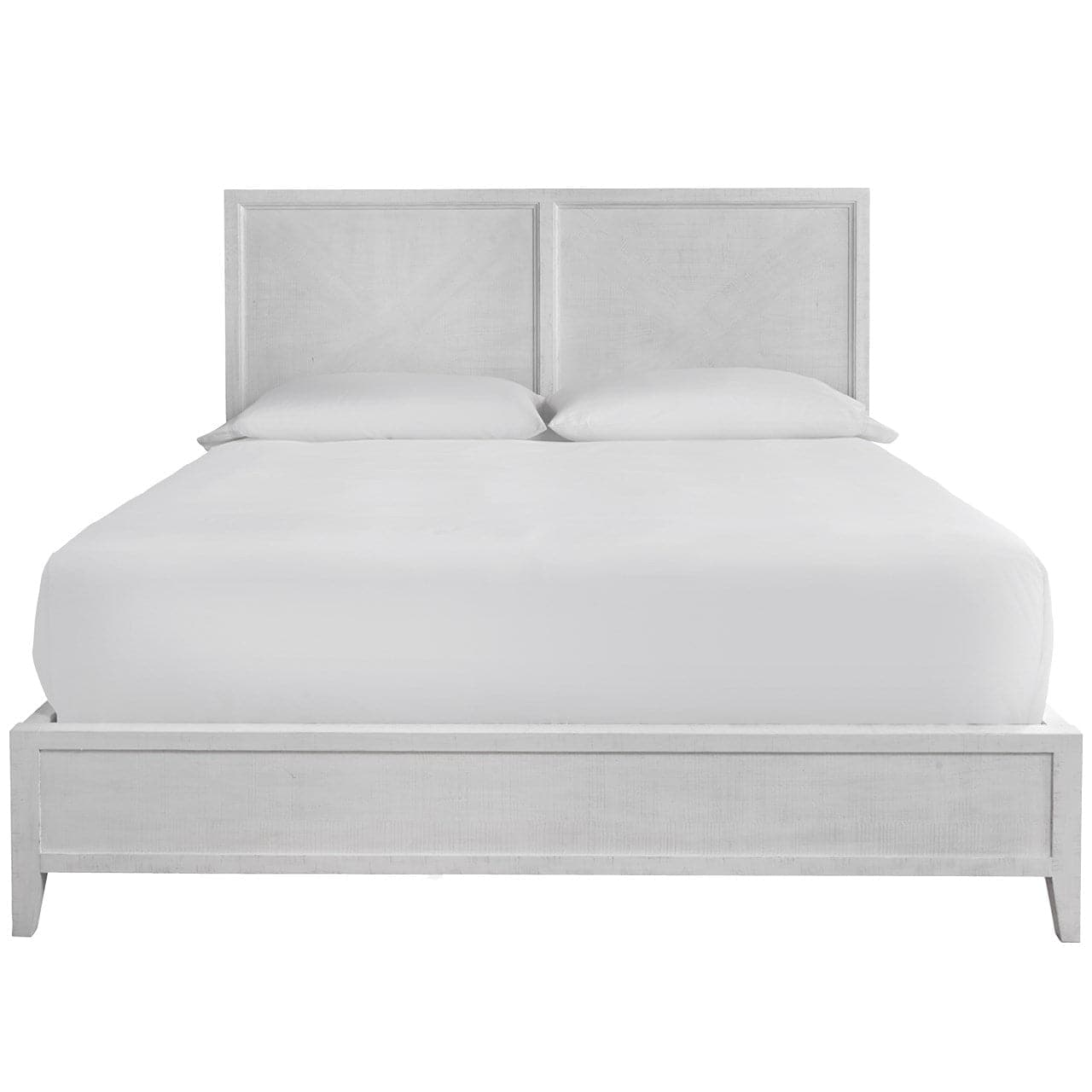 Ames King Size Bed Frame with Headboard - Sturdy Metal Platform Bed for Master Bedroom, Guest Room, or Dorm