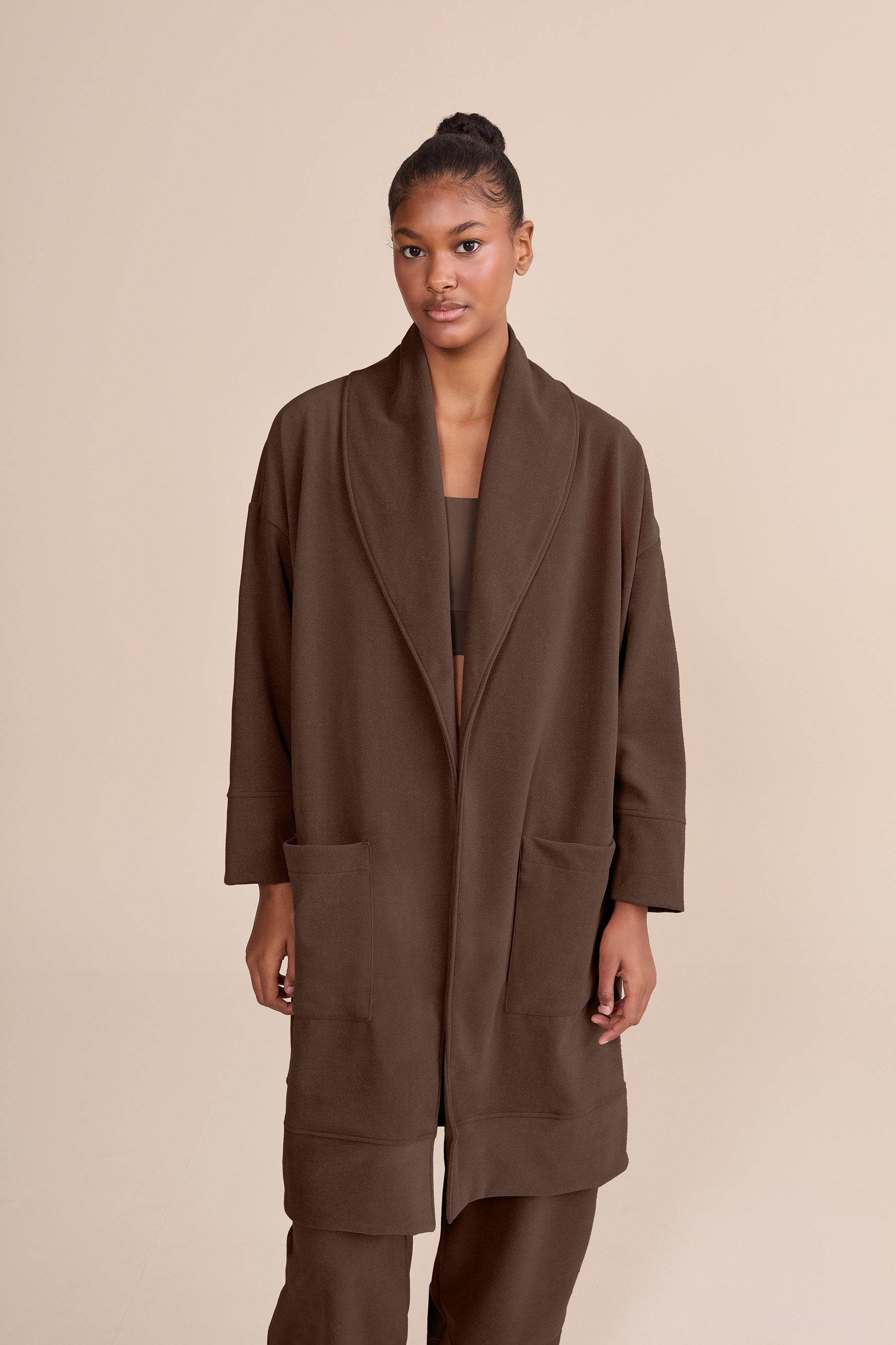 Soft Oak Elastic Trench Coat for Women - Waterproof Windbreaker with Stretch Fabric - Perfect for Fall, Spring & Rainy Day Outfits