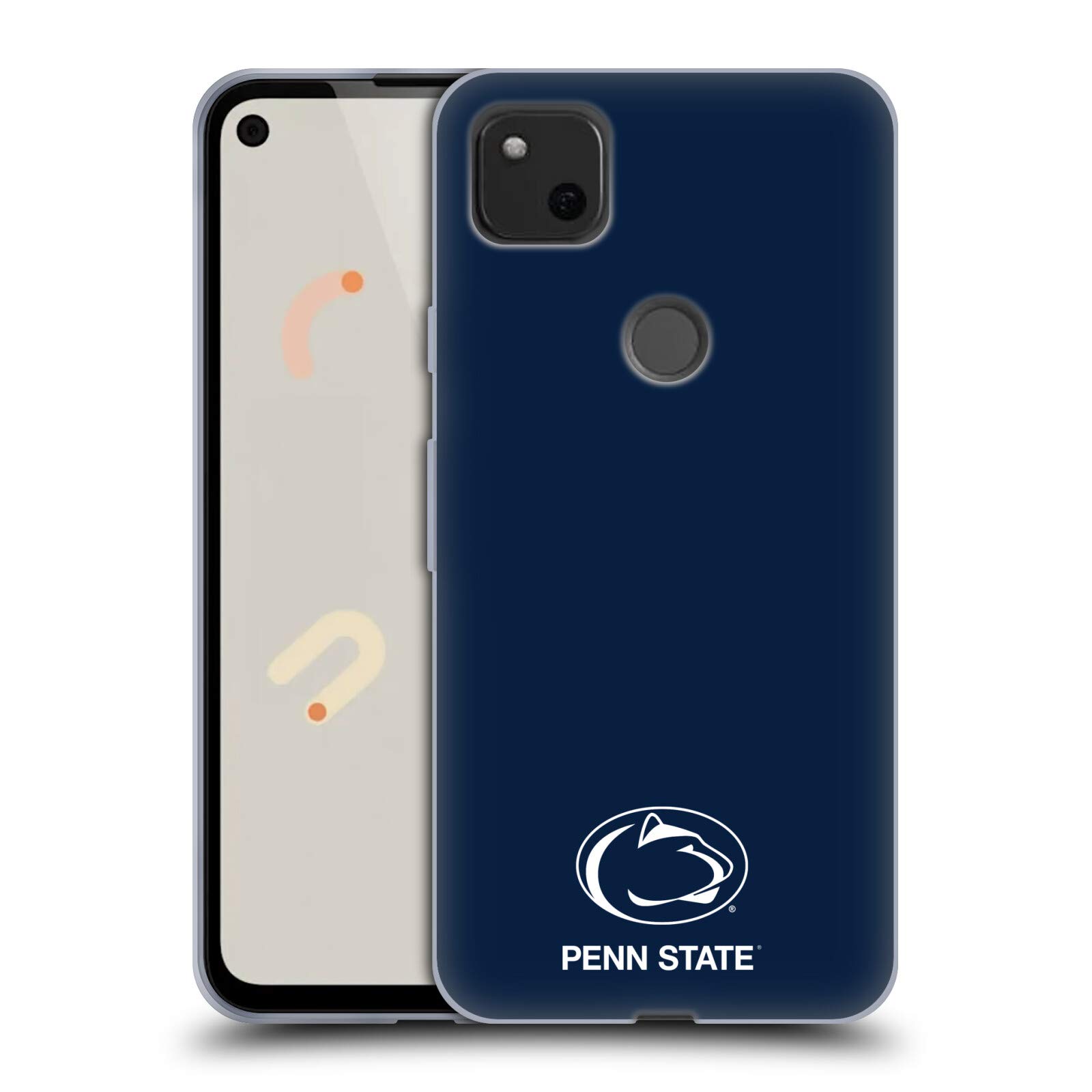 PSU Logo Soft Gel Case for Google Pixel 4a - College Fan Accessory
