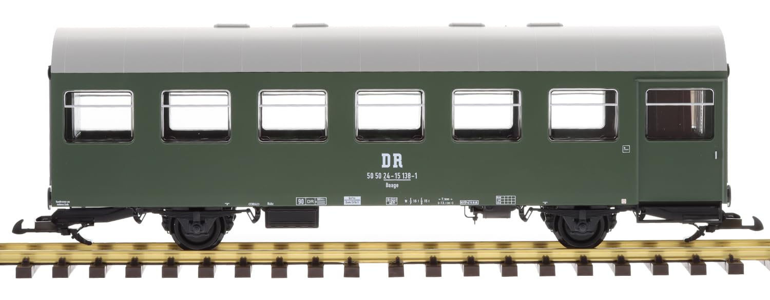 Piko 37682 G Scale DR IV Reko 2-Axle Coach Bag - Model Train Accessories for Collectors & Hobbyists - Perfect for Railway Displays & Dioramas