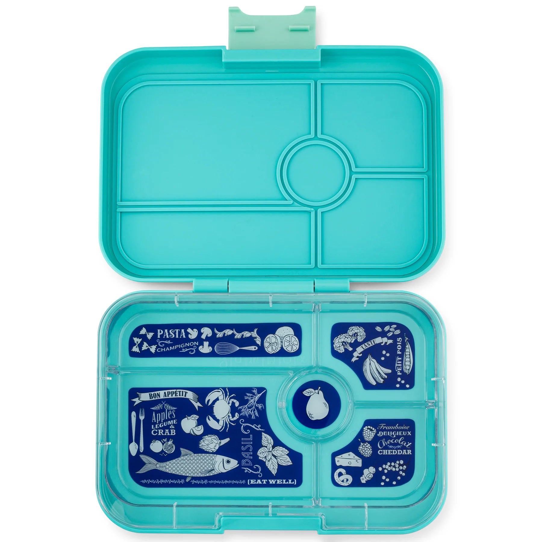 Yumbox 5 Compartment Bento Lunch Box - Leakproof Food Container for Kids & Adults - Perfect for School, Work, Picnics & Travel