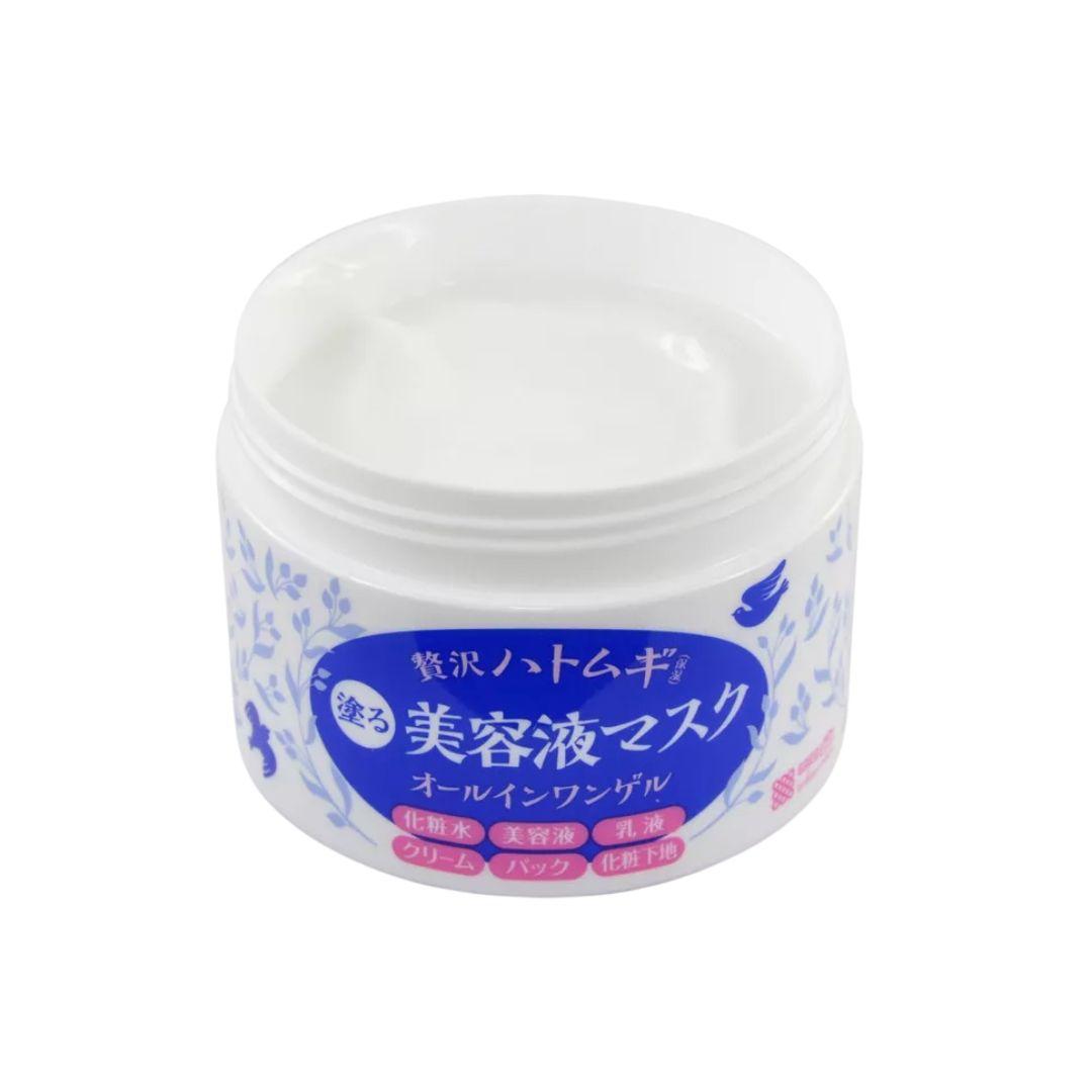 Meishoku Hyalmoist All In One Gel Cream for Face & Body - 200g Hydrating Moisturizer with Hyaluronic Acid | Perfect for Dry Skin Care & Daily Hydration Routine