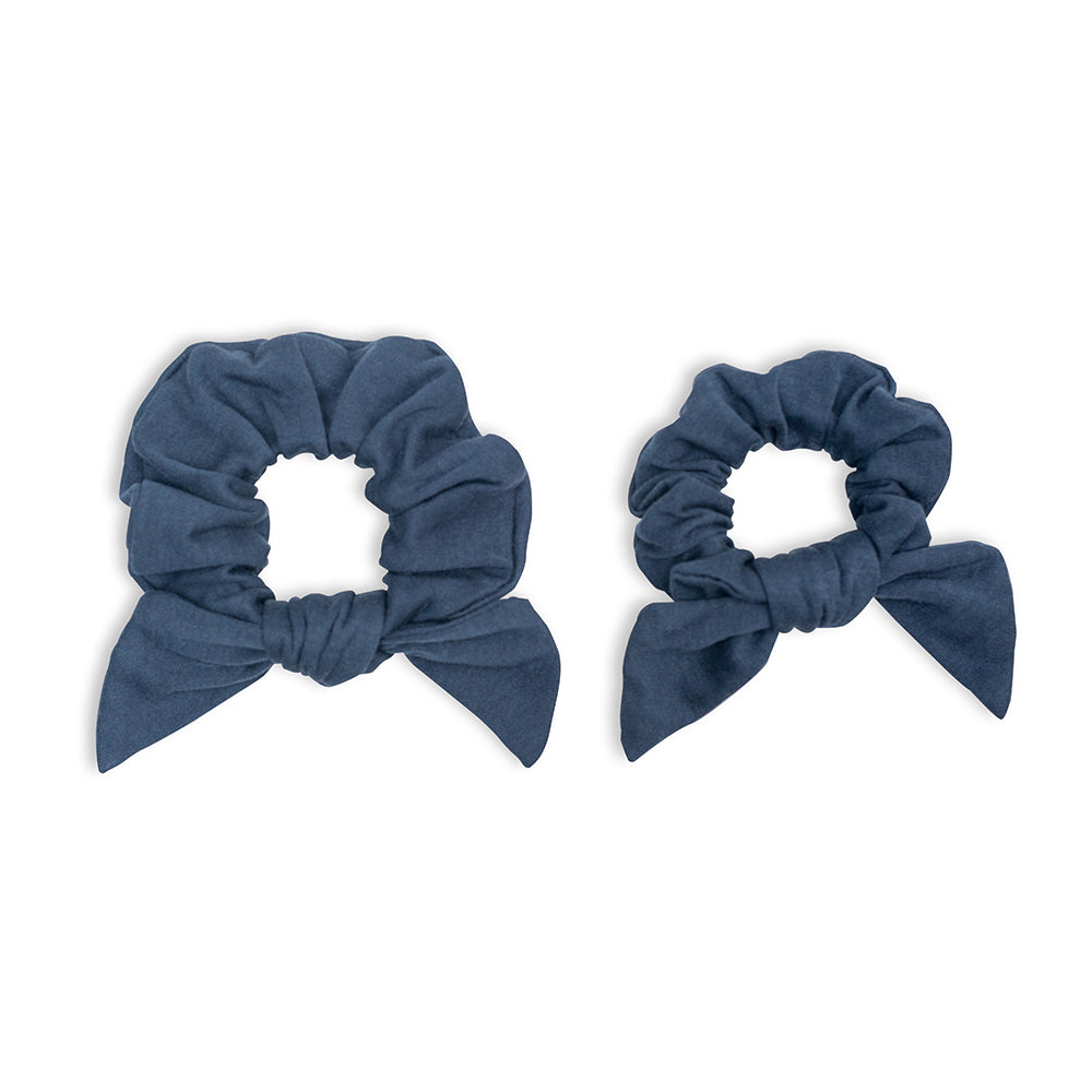 Lulujo Mommy & Me Scrunchies Hair Ties - Soft Elastic Hair Accessories for Women & Kids - Perfect for Matching Outfits, Family Photos & Everyday Wear