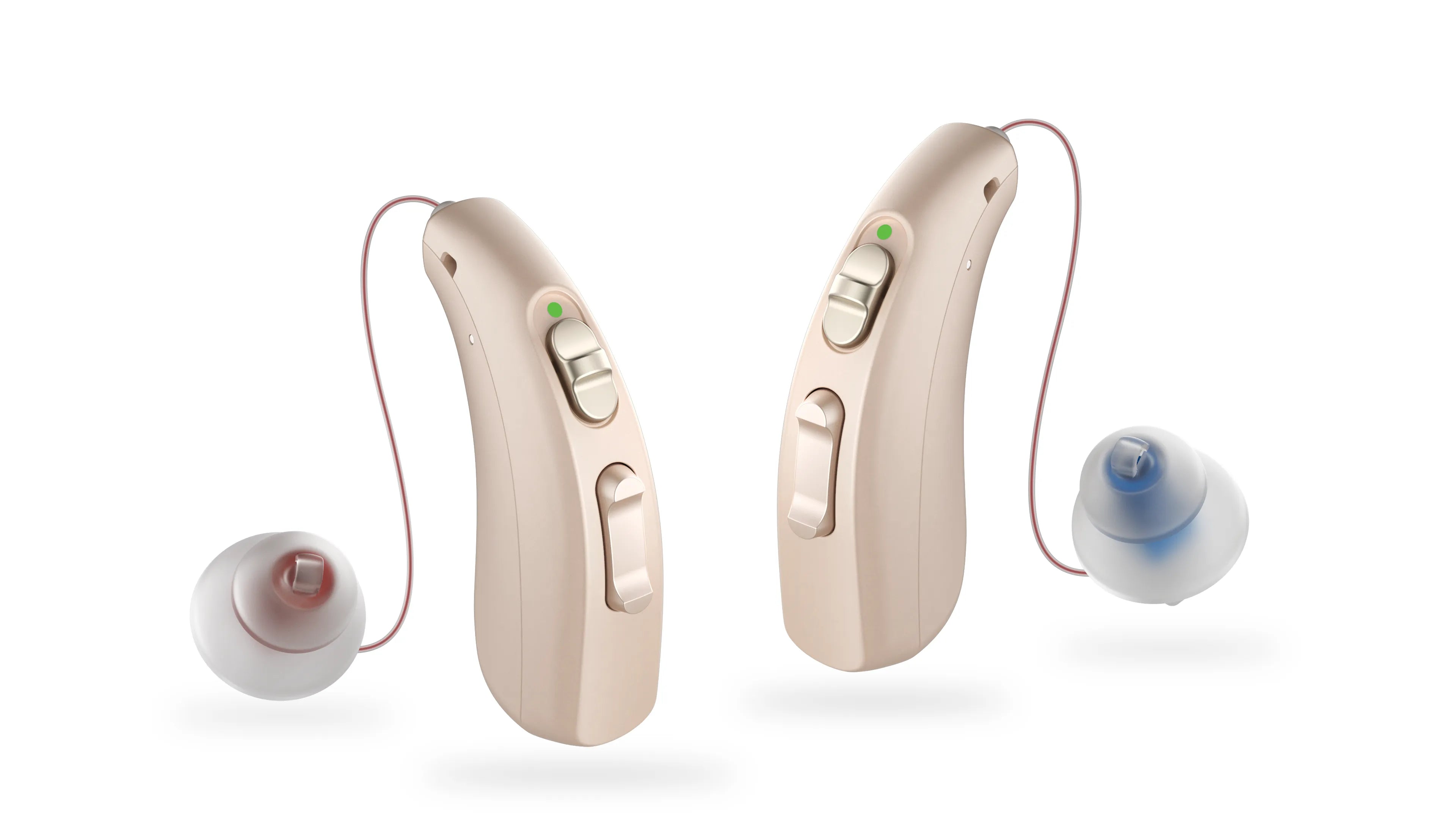 Linner Mercury Mini RIC OTC Hearing Aids for Seniors - Rechargeable Digital Sound Amplifier with Noise Reduction - Perfect for TV Watching, Conversations & Outdoor Activities