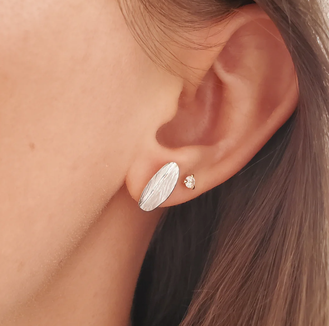 Willow Mini Stud Earrings for Women - Dainty Gold Plated Hoop Earrings for Everyday Wear | Perfect for Gifts, Parties & Casual Outfits