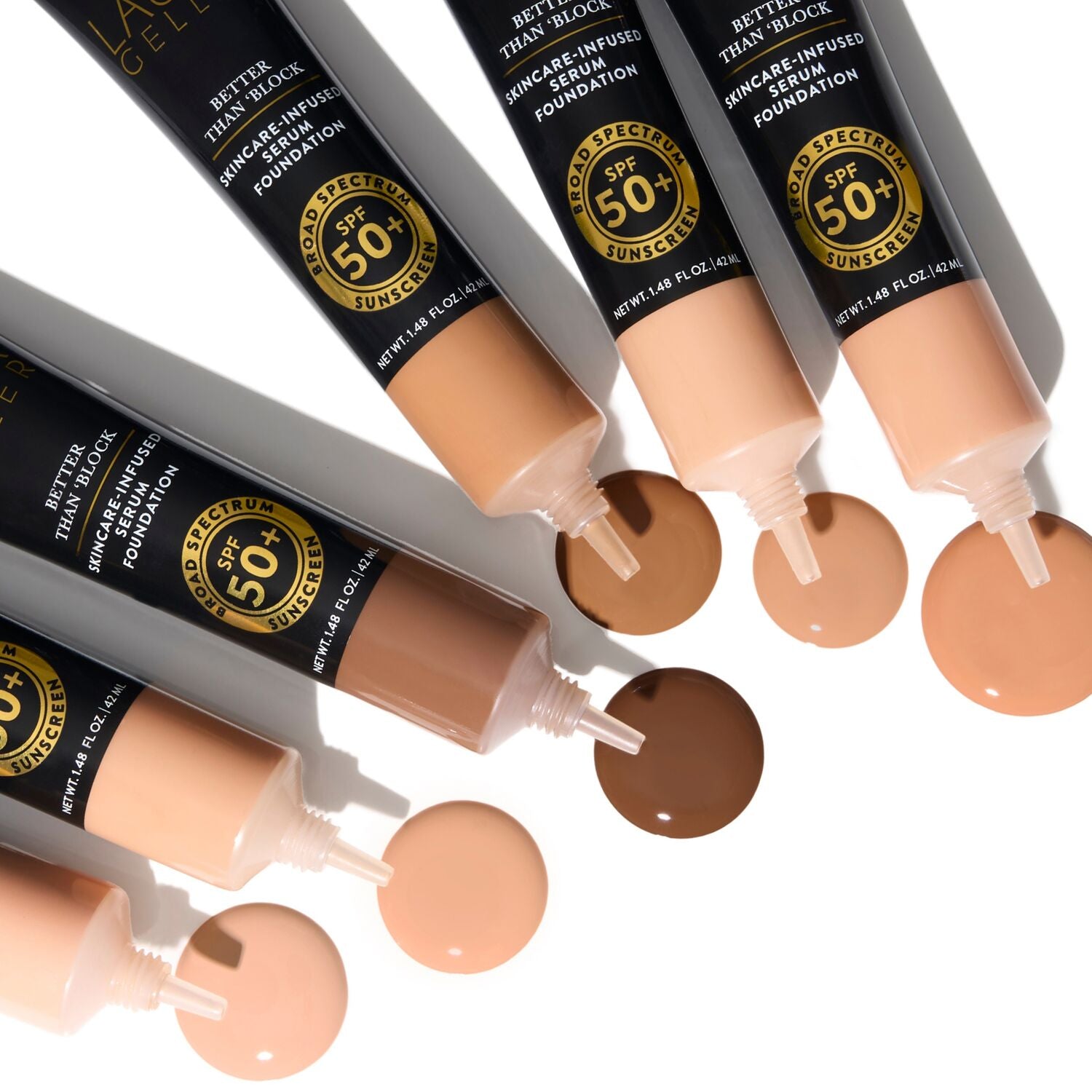 Block Skincare Infused Serum Foundation with SPF 50+ | Full Coverage, Hydrating & Sun Protection | Perfect for Daily Wear & Outdoor Activities